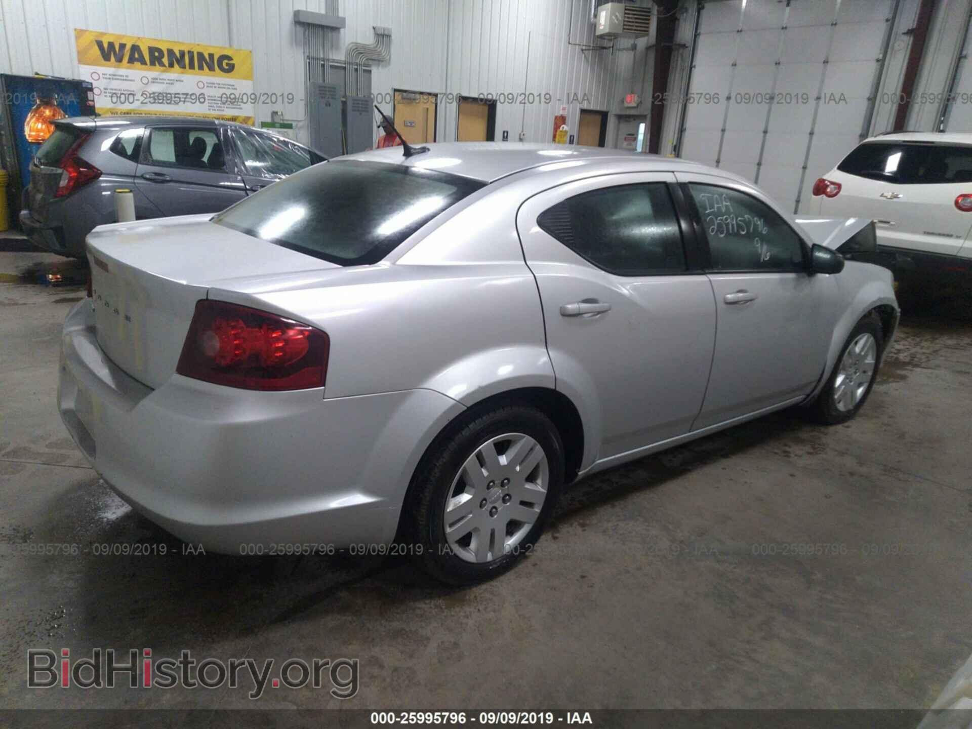 2012 DODGE AVENGER - VIN: 1C3CDZAB5CN240386 - Фото 4