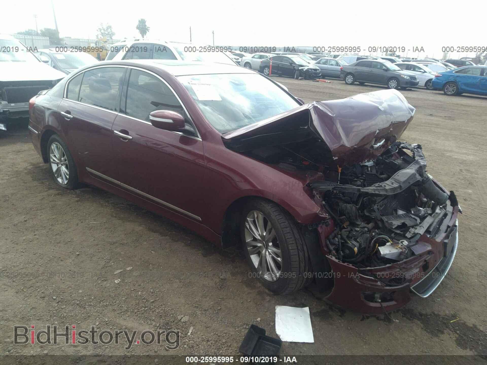 Фотография KMHGC4DF6CU183473 - HYUNDAI GENESIS 2012