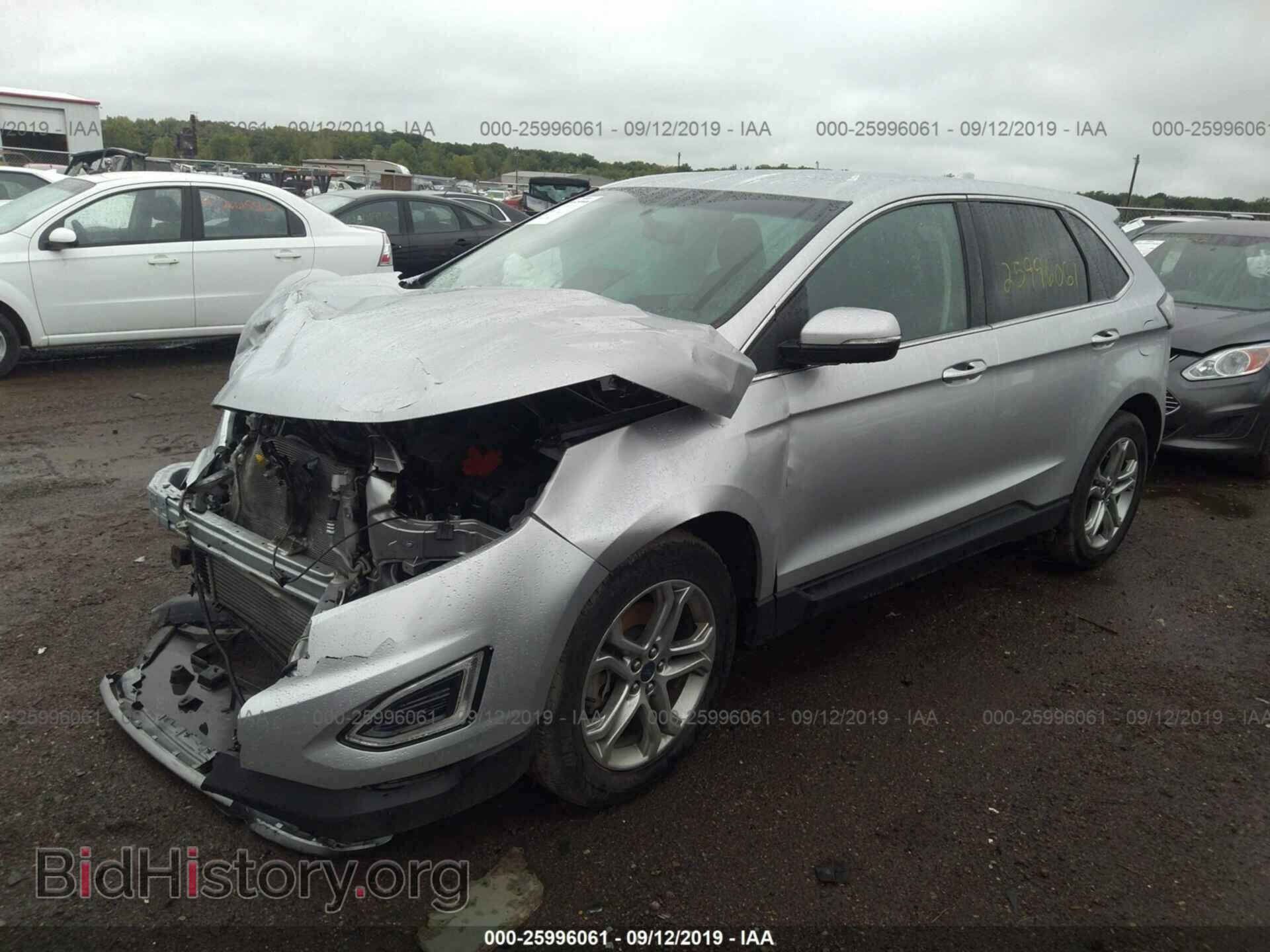 2018 FORD EDGE - VIN: 2FMPK4K94JBB07320 - Фото 2