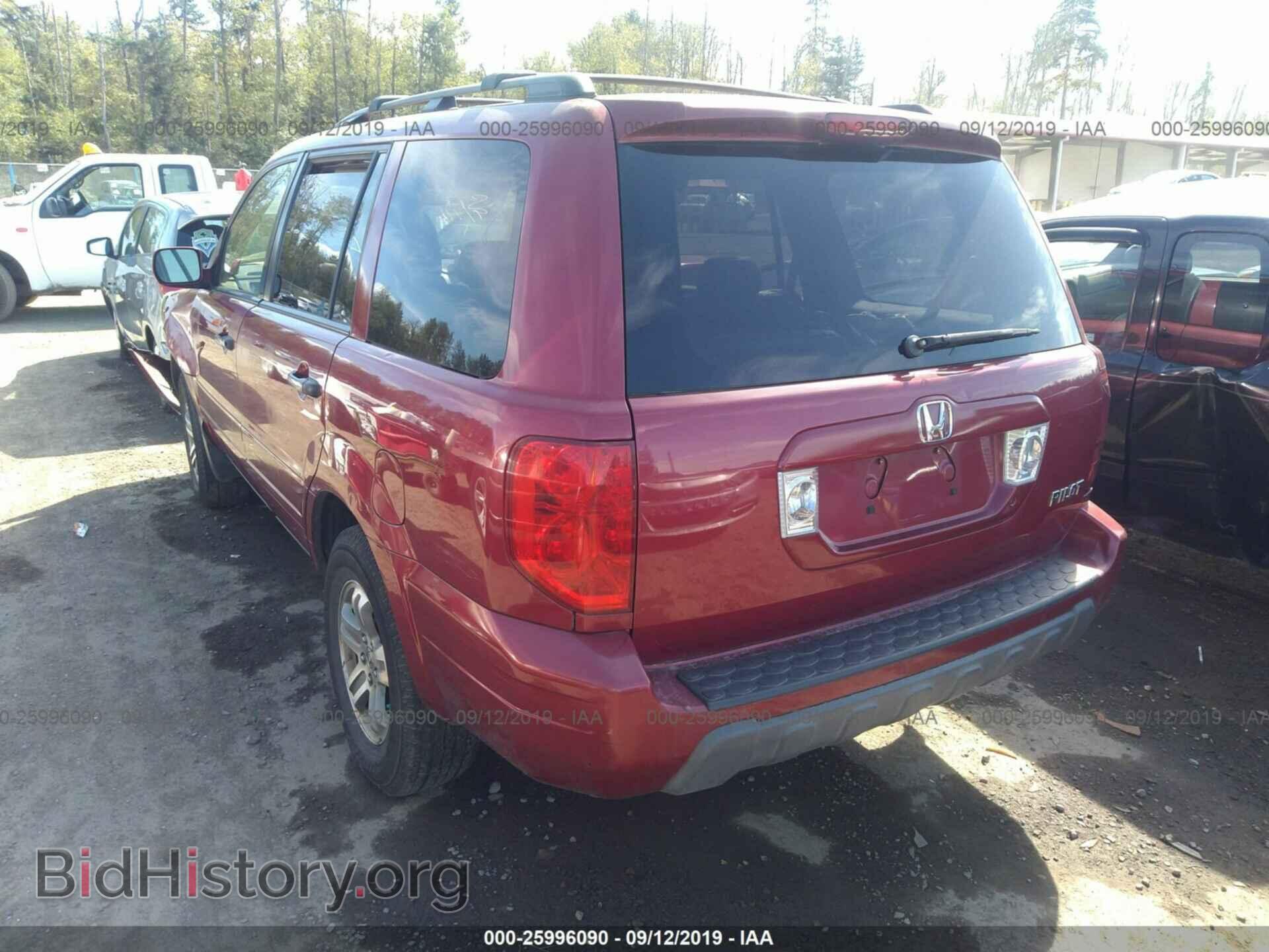 2005 HONDA PILOT - VIN: 2HKYF185X5H537184 - Фото 3