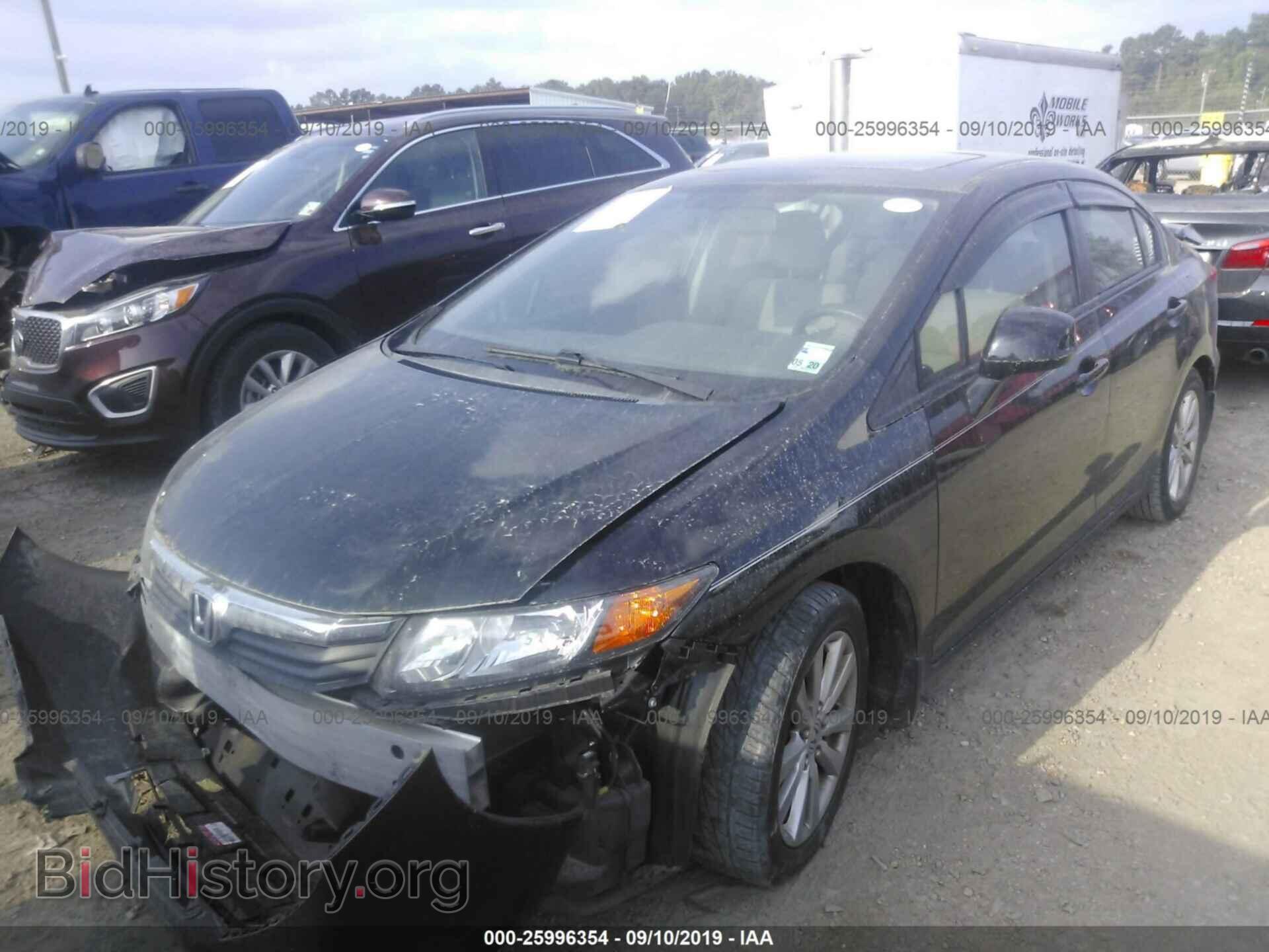 2012 HONDA CIVIC - VIN: 19XFB2F83CE006061 - Photo 2