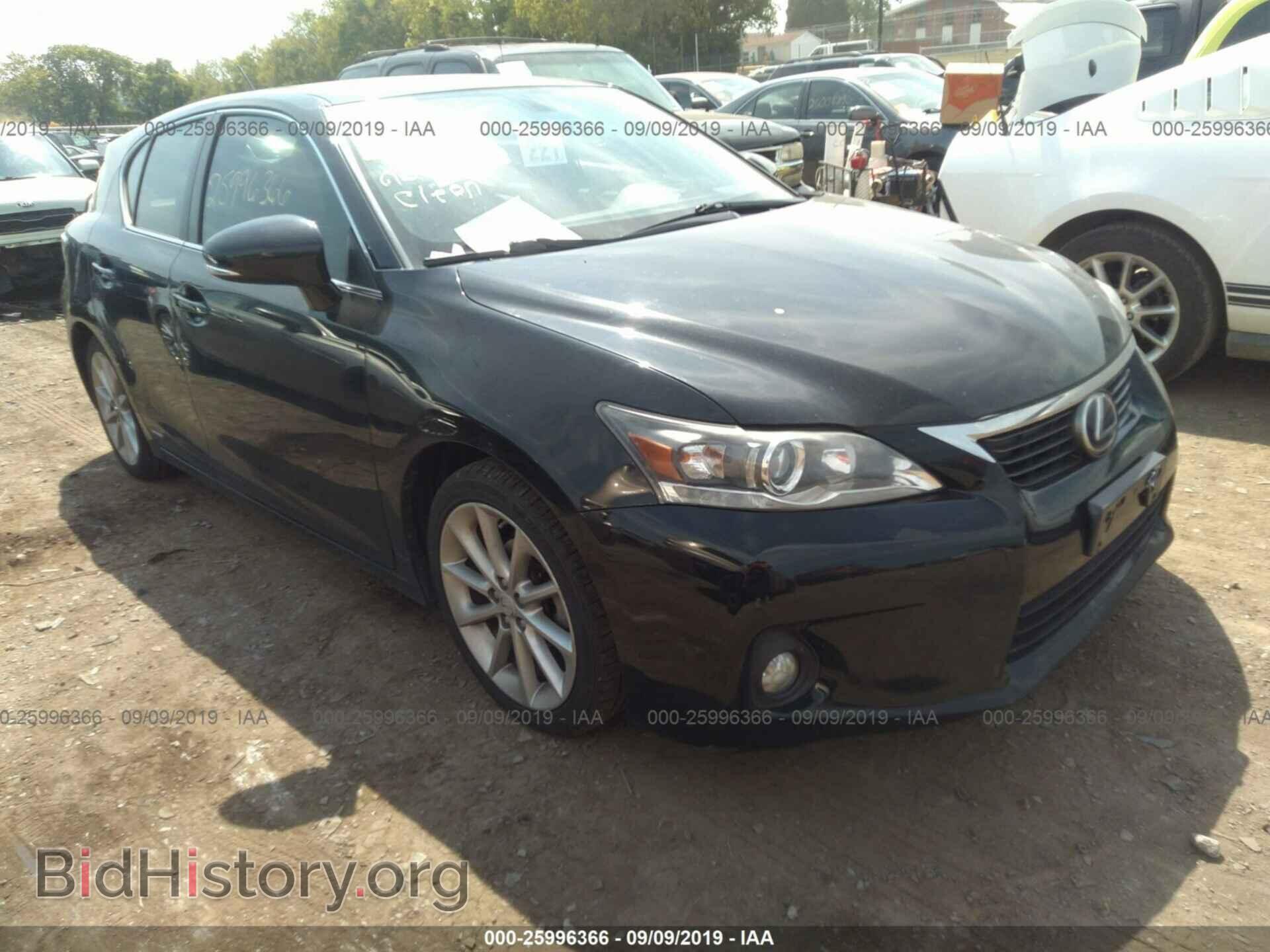 Фотография JTHKD5BH2B2017188 - LEXUS CT 2011