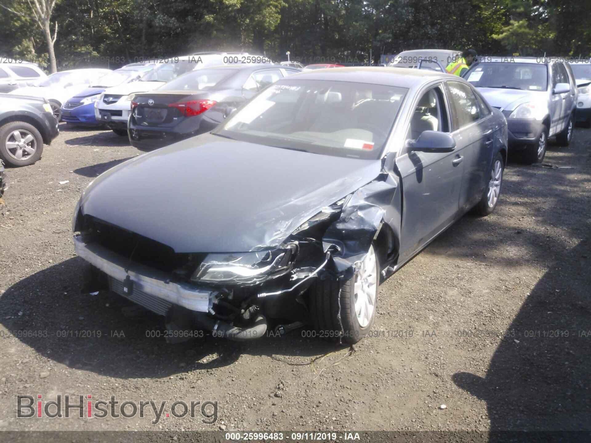 2011 AUDI A4 - VIN: WAUFFAFL7BN015324 - Фото 2