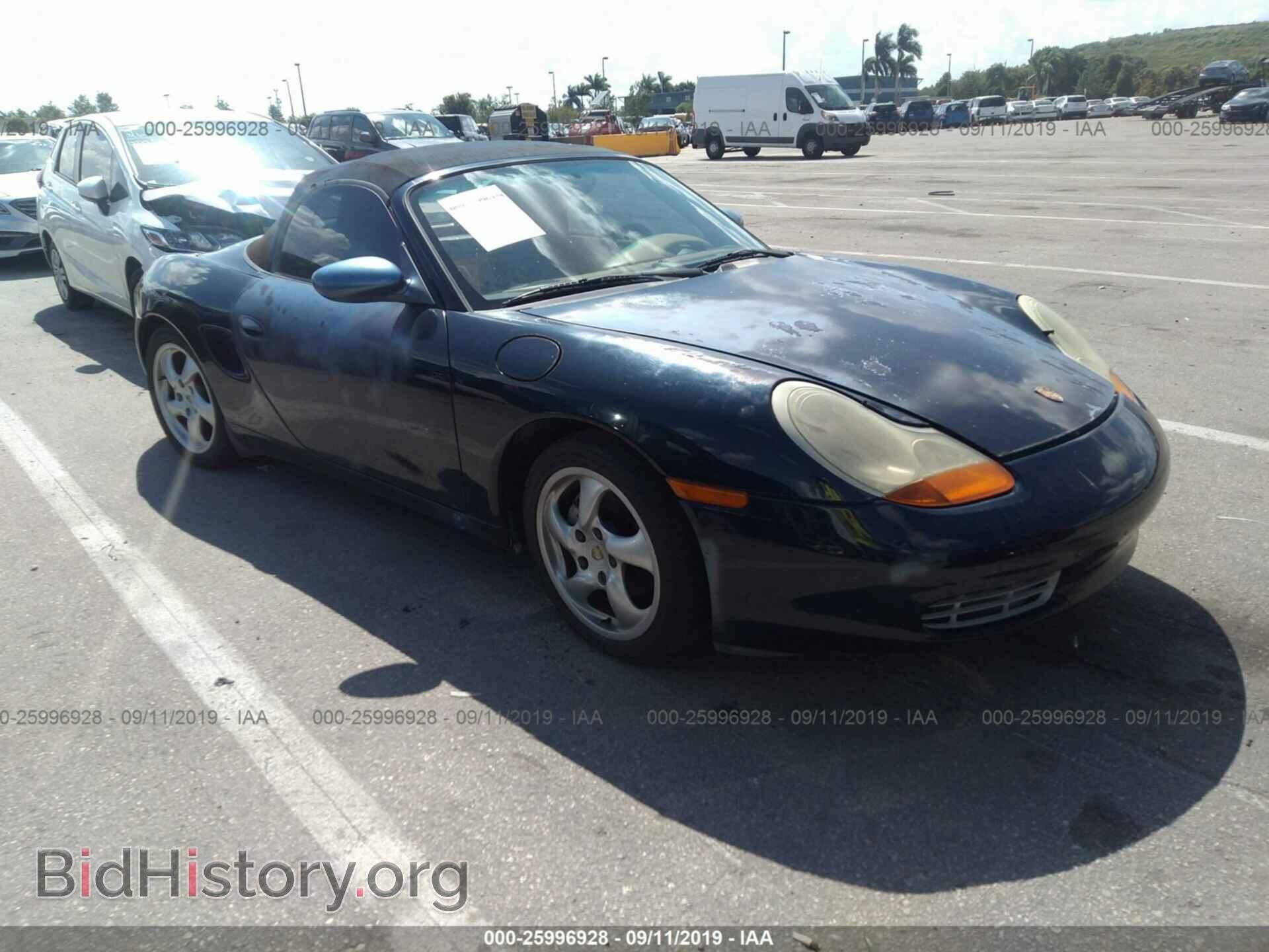 Фотография WP0CA2985YU623696 - PORSCHE BOXSTER 2000