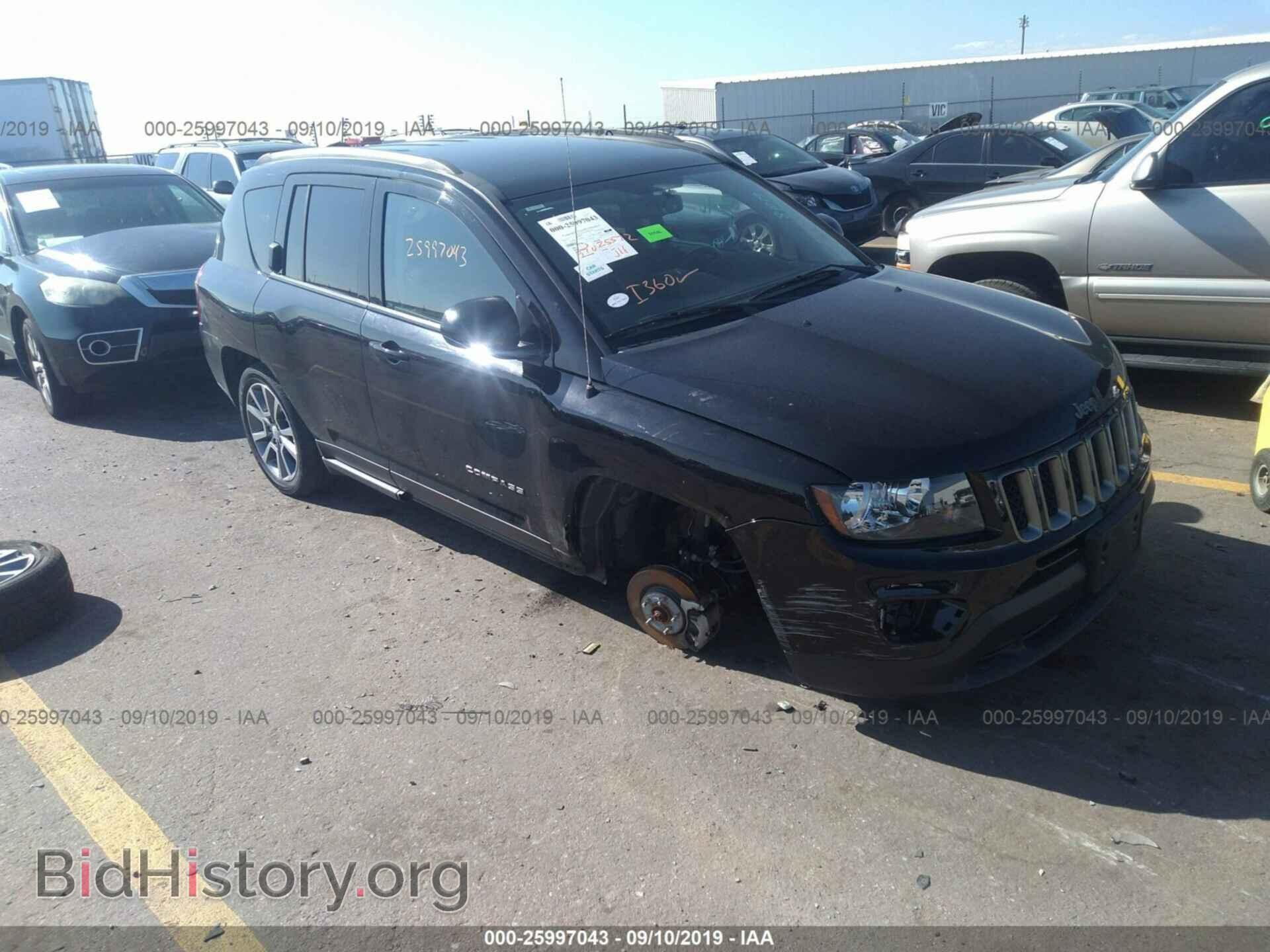 Фотография 1C4NJDBB5HD168388 - JEEP COMPASS 2017