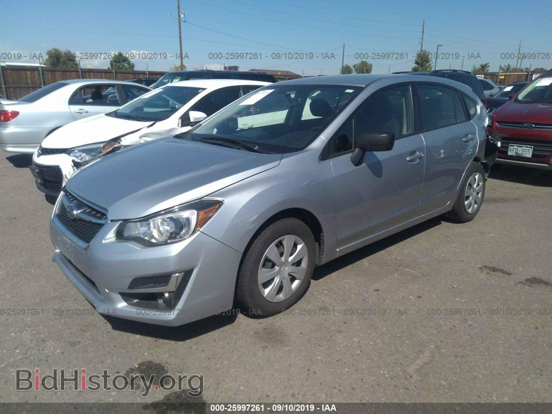 2015 SUBARU IMPREZA - VIN: JF1GPAA61FH270731 - Фото 2