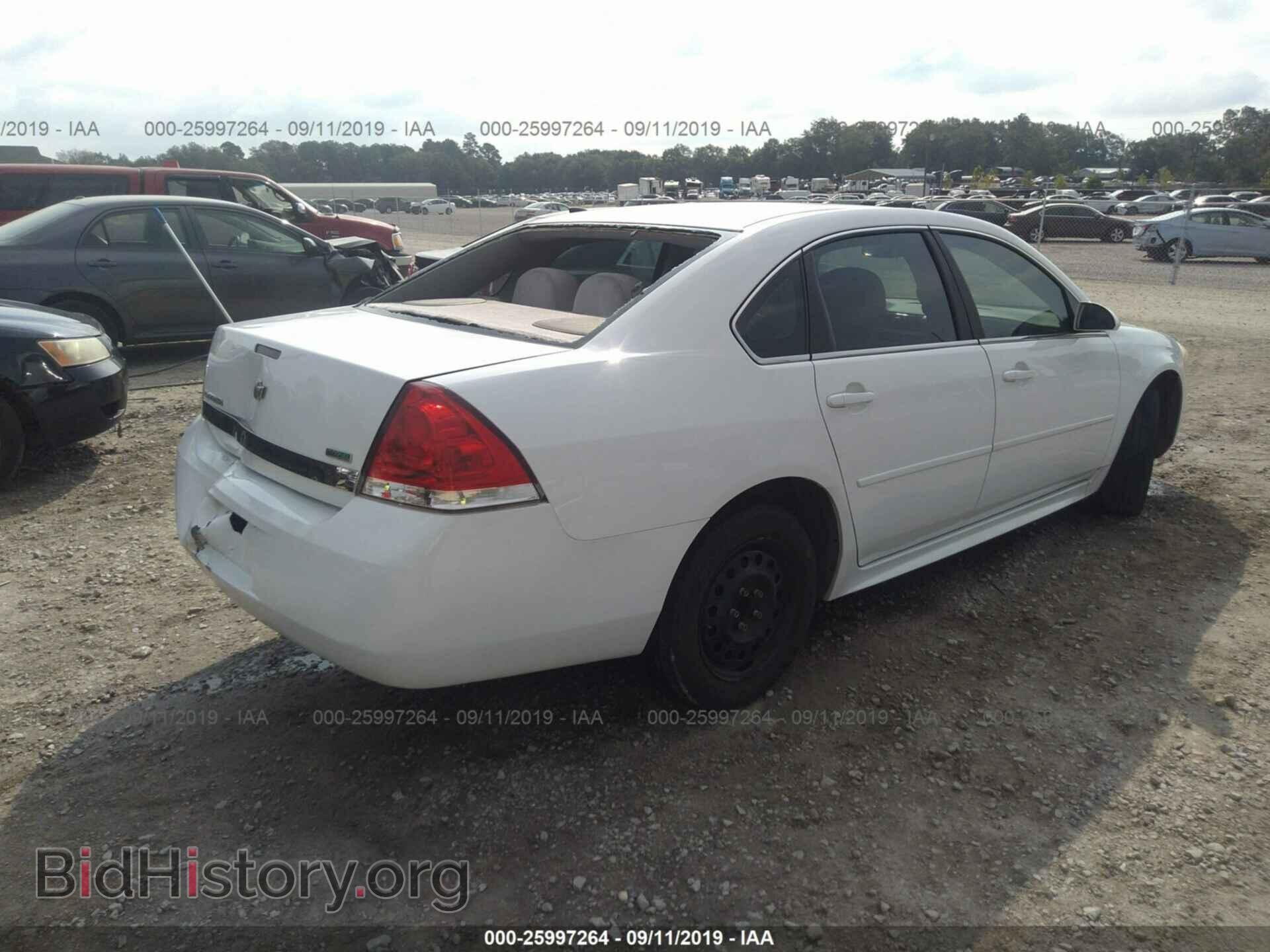 2011 CHEVROLET IMPALA - VIN: 2G1WF5EK2B1152359 - Фото 4
