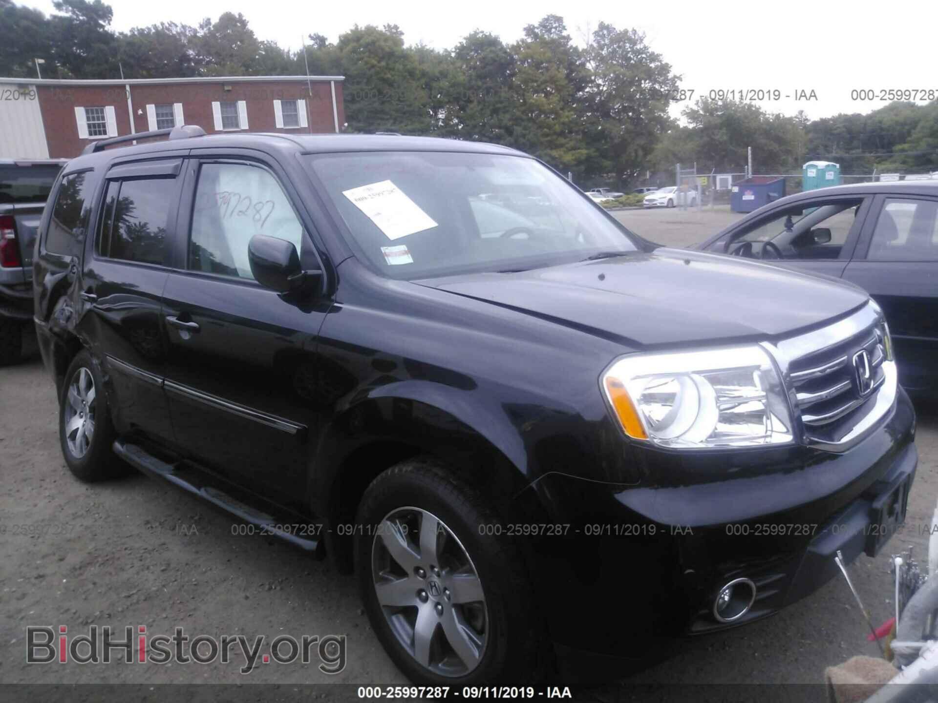 Фотография 5FNYF4H99EB054367 - HONDA PILOT 2014