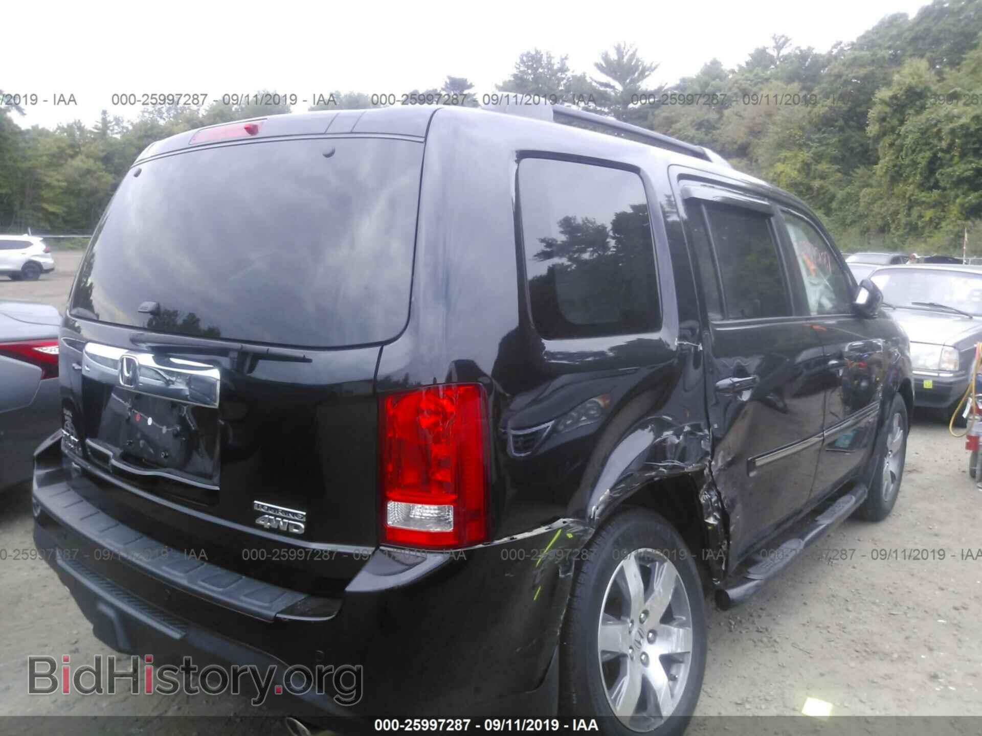 2014 HONDA PILOT - VIN: 5FNYF4H99EB054367 - Фото 4