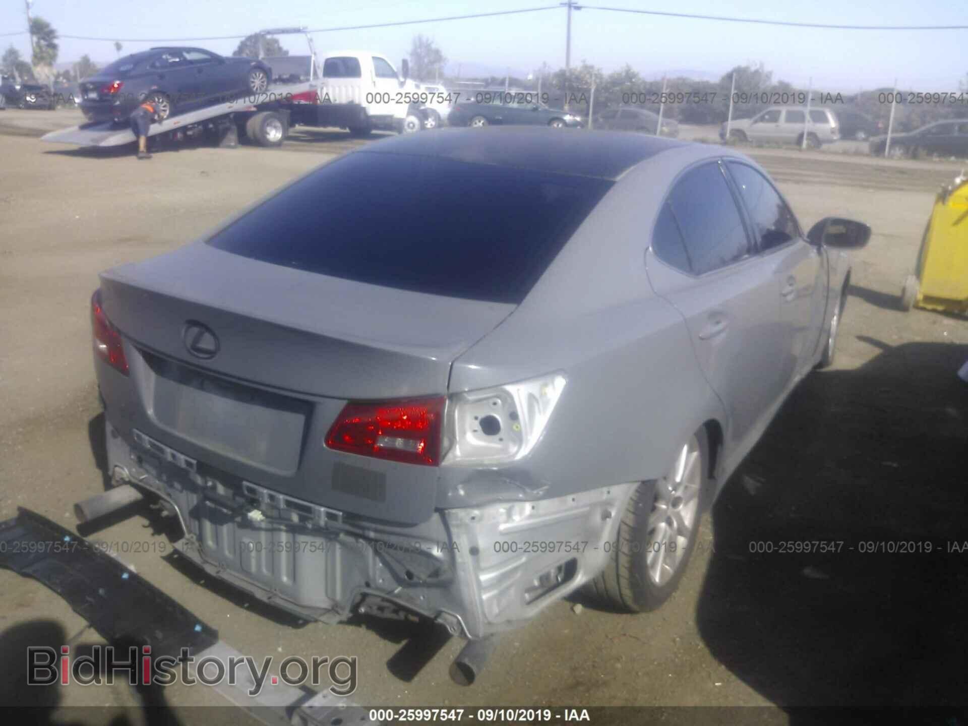 2006 LEXUS IS - VIN: JTHBK262262020365 - Фото 4