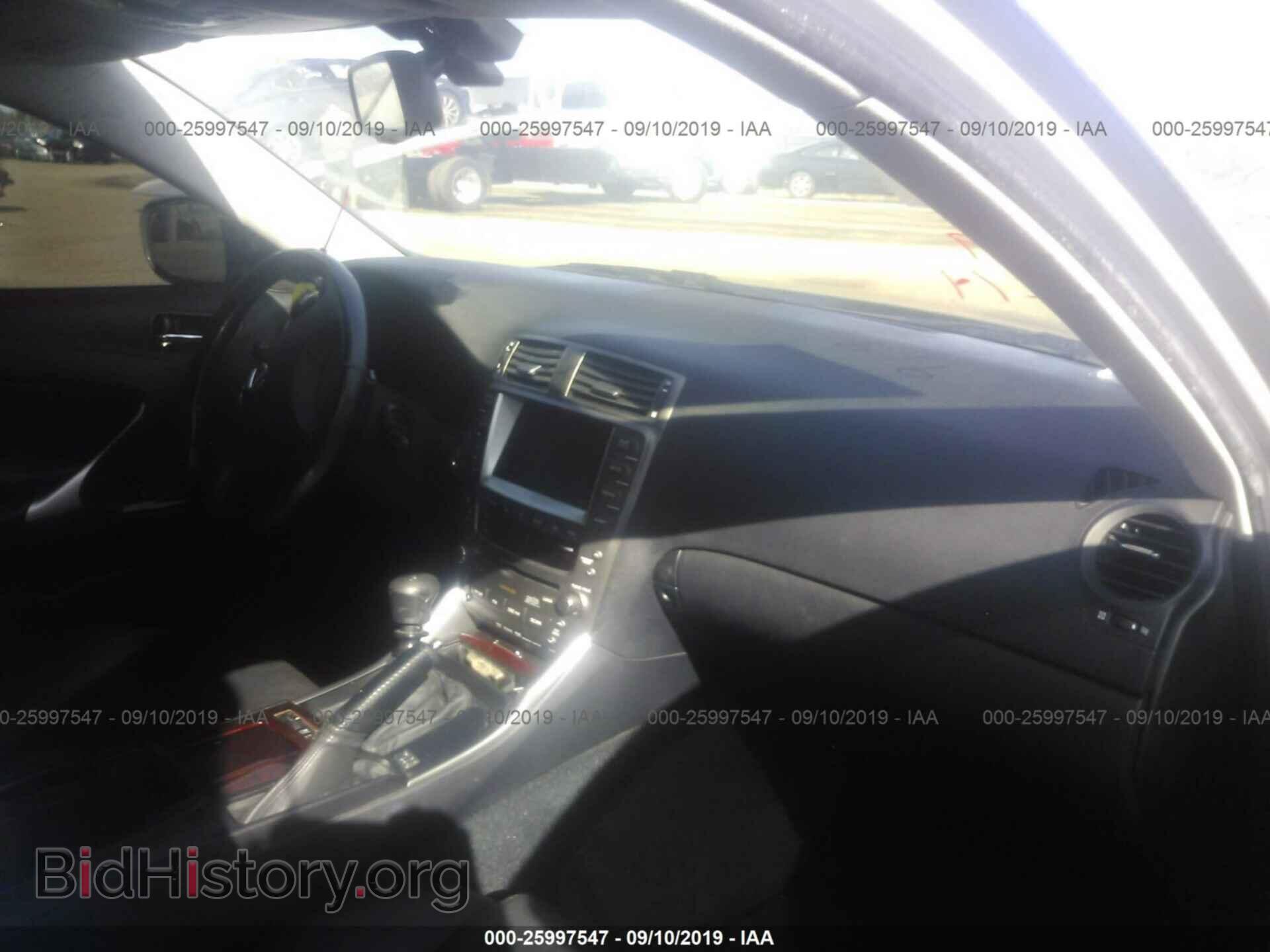2006 LEXUS IS - VIN: JTHBK262262020365 - Фото 5