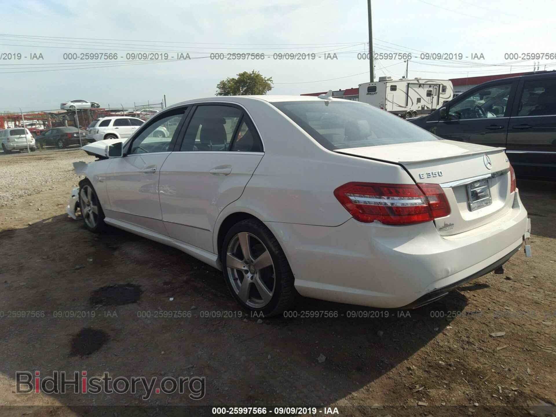 2012 MERCEDES-BENZ E - VIN: WDDHF8JB2CA631501 - Фото 3