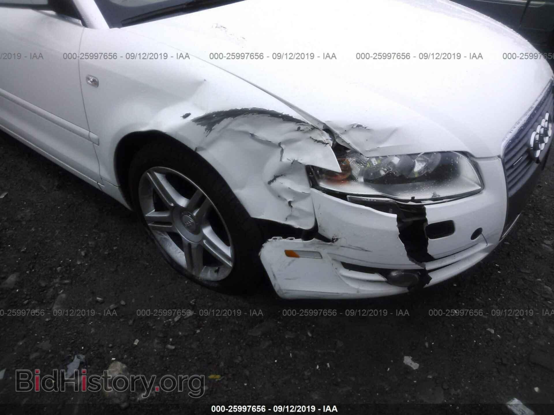 2007 AUDI A4 - VIN: WAUDF48H87K033096 - Фото 6