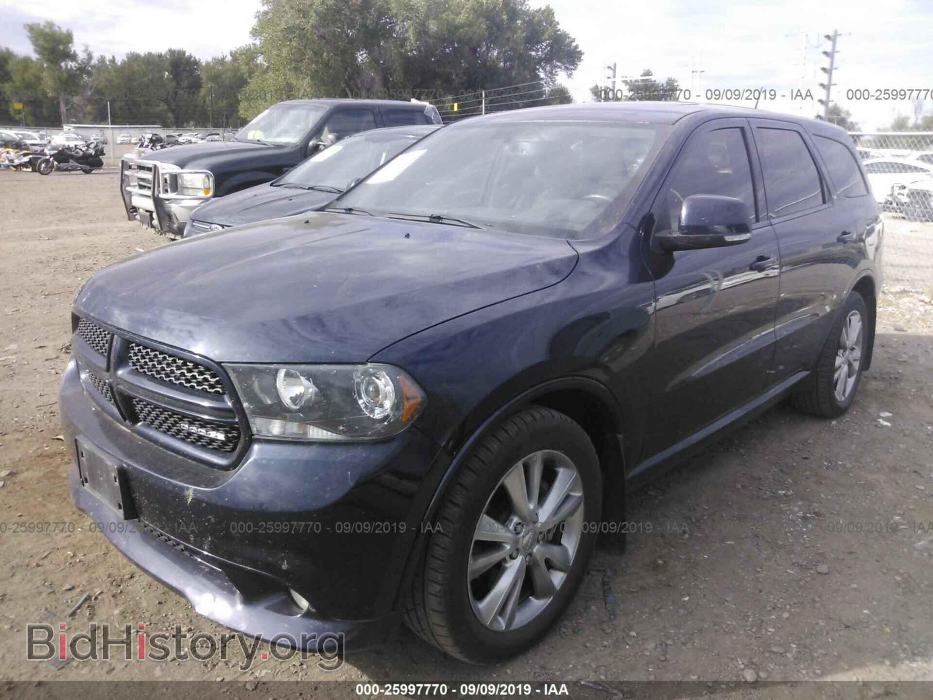 2012 DODGE DURANGO - VIN: 1C4SDJCT0CC205118 - Фото 2