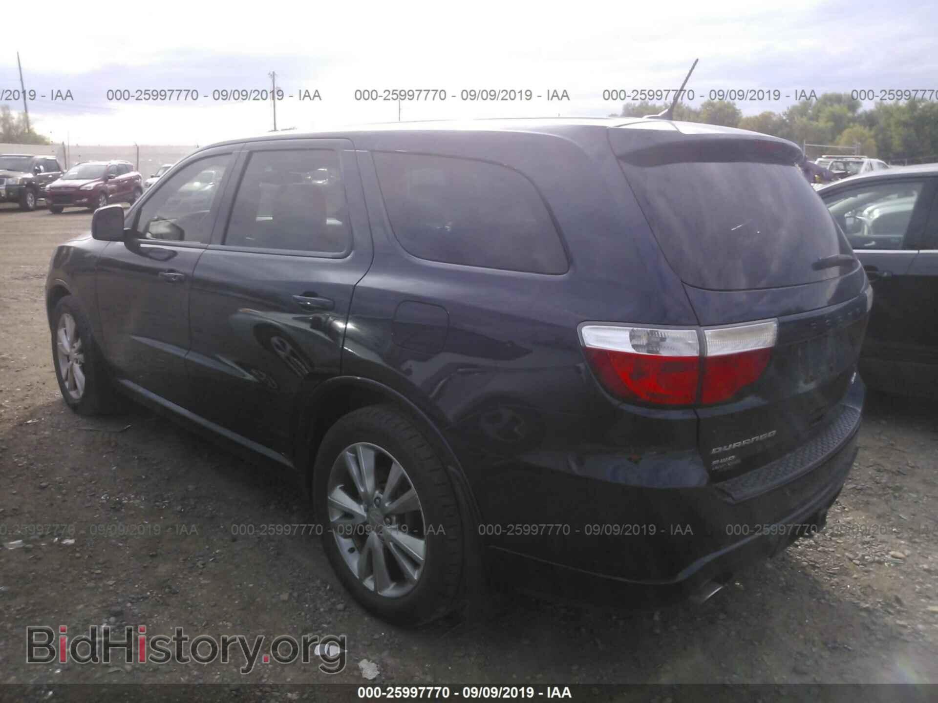 2012 DODGE DURANGO - VIN: 1C4SDJCT0CC205118 - Фото 3