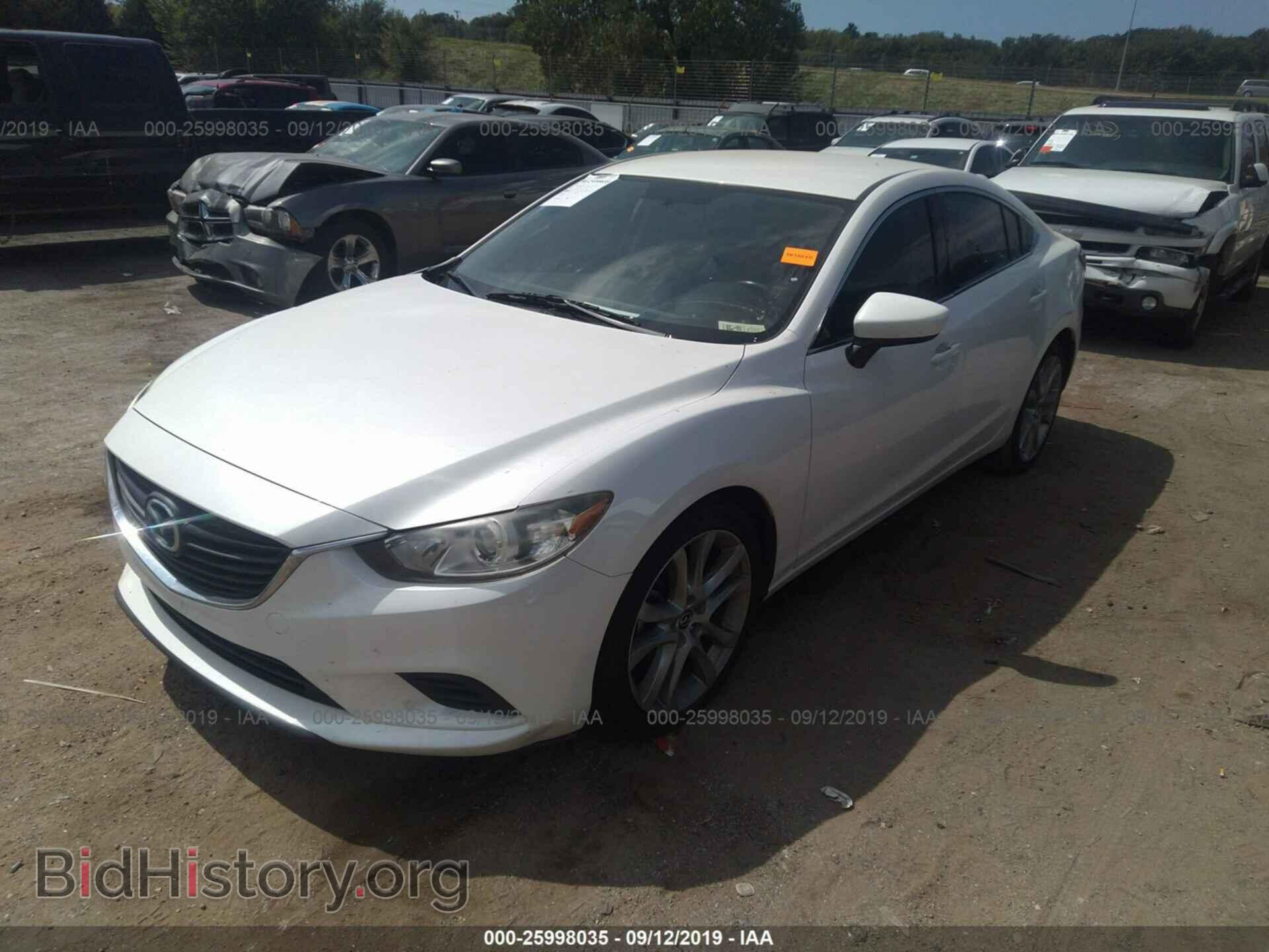 2014 MAZDA 6 - VIN: JM1GJ1V62E1117675 - Фото 2