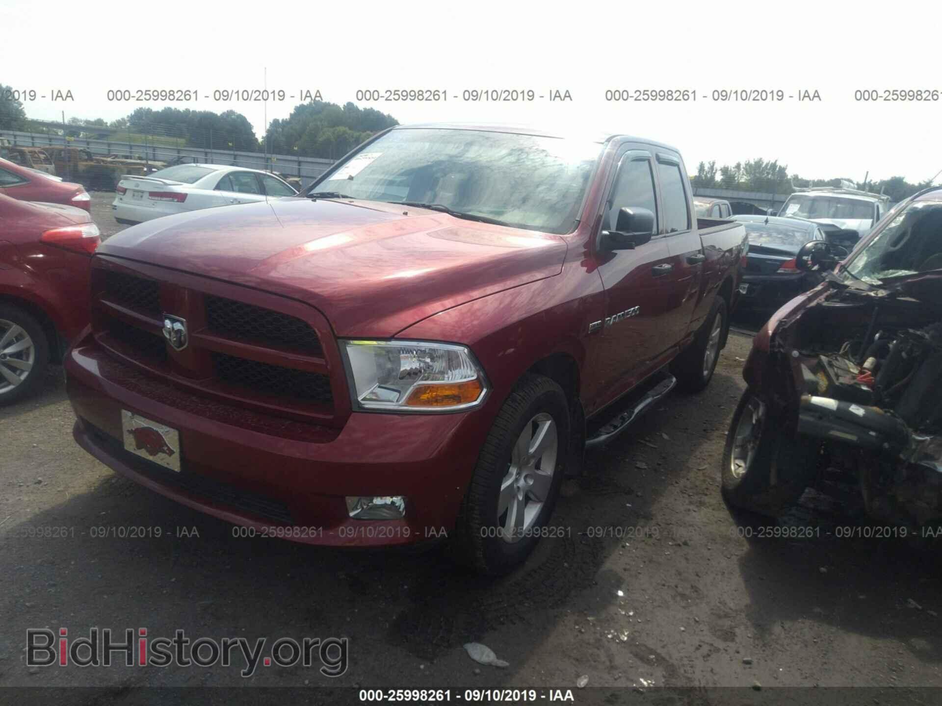 2012 DODGE RAM 1500 - VIN: 1C6RD6FTXCS157373 - Фото 2