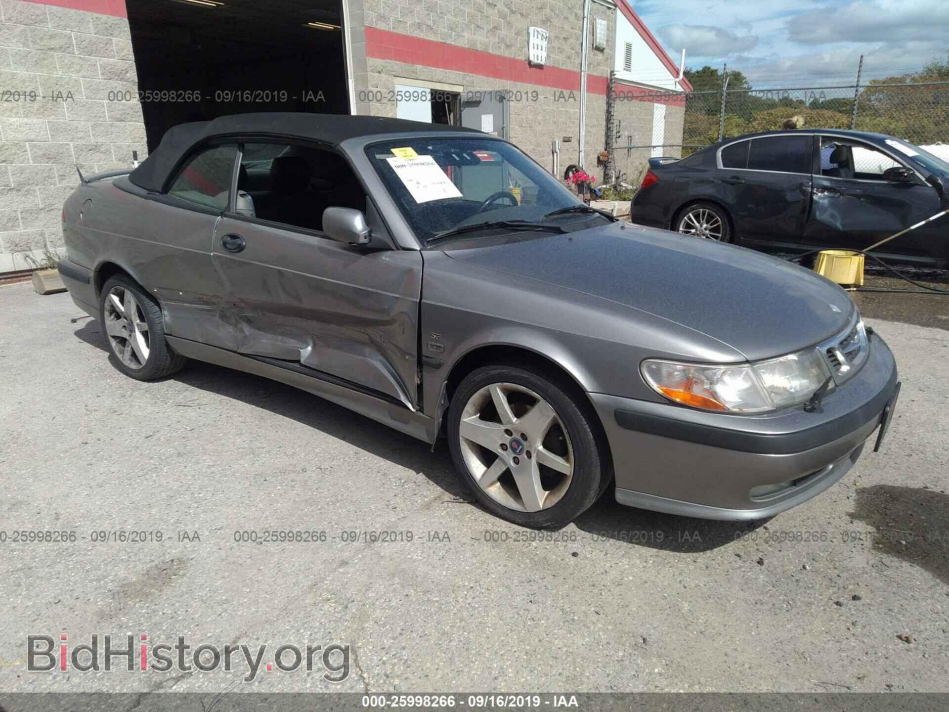 Photo YS3DF78K527002151 - SAAB 9-3 2002