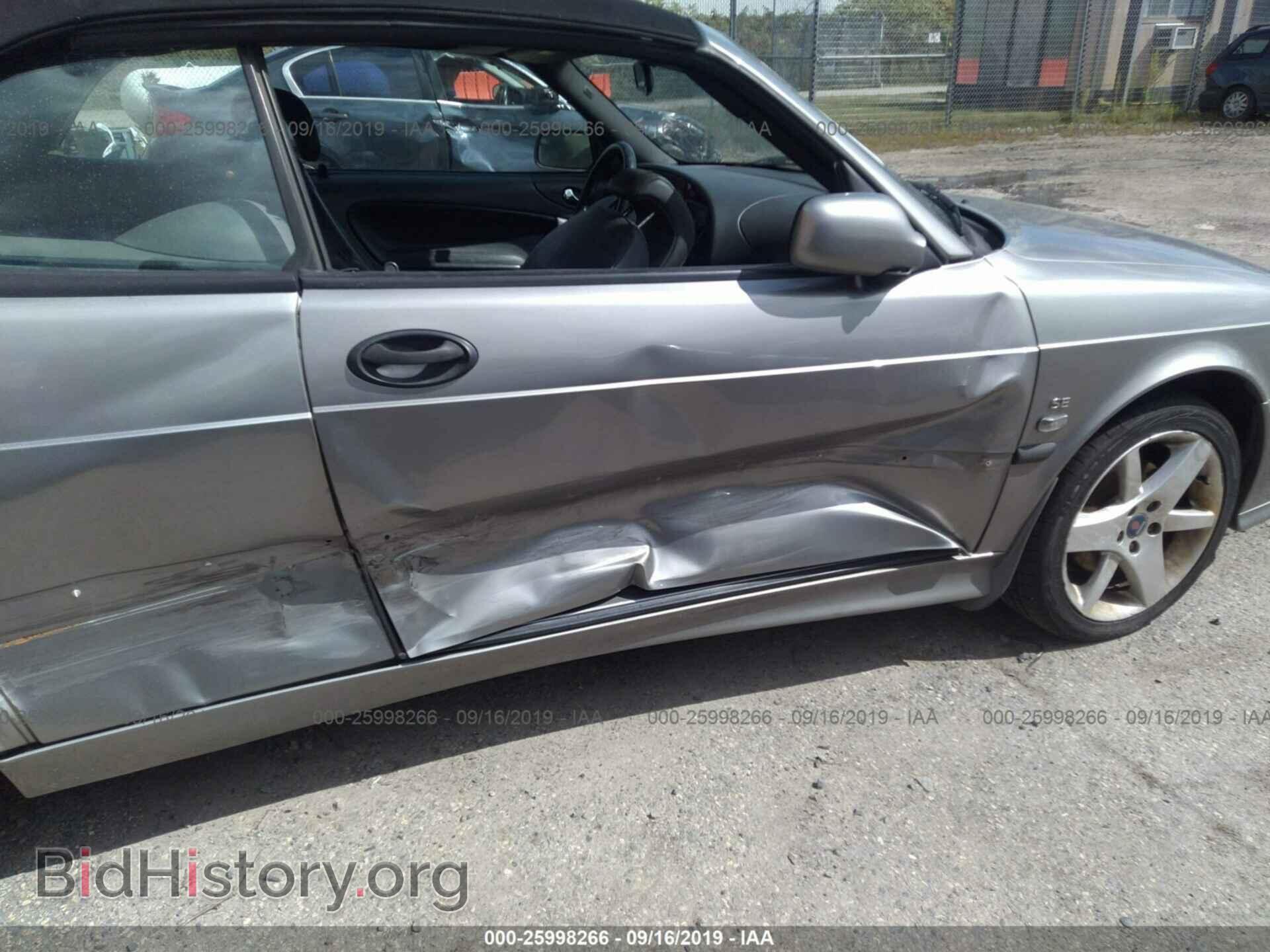 2002 SAAB 9-3 - VIN: YS3DF78K527002151 - Фото 6