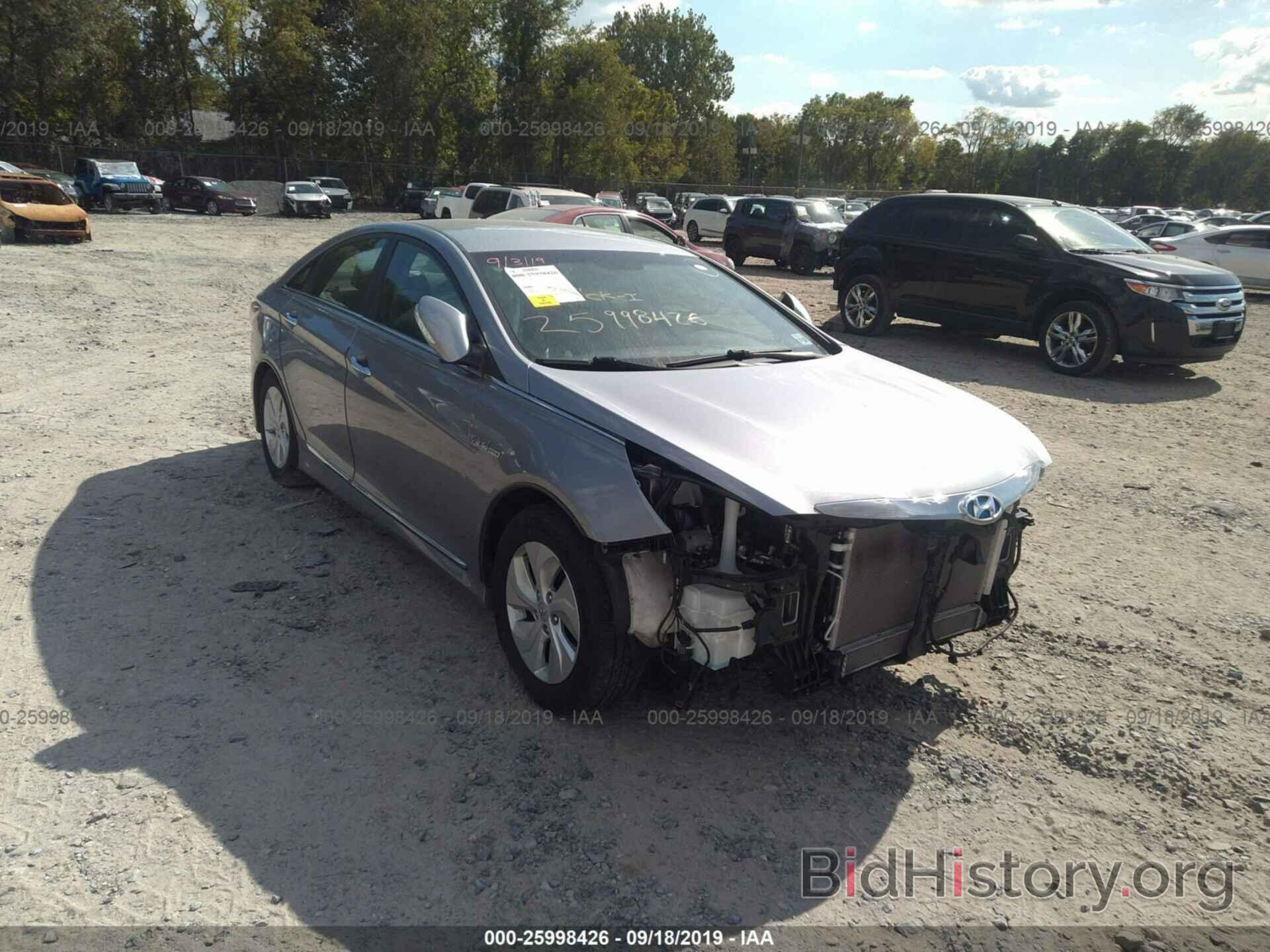 Photo KMHEC4A47FA138672 - HYUNDAI SONATA HYBRID 2015