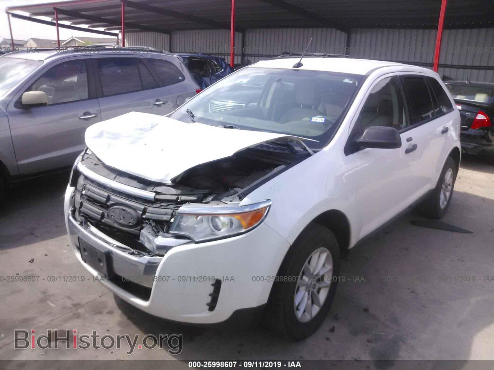 2014 FORD EDGE - VIN: 2FMDK3GC3EBA29653 - Фото 2