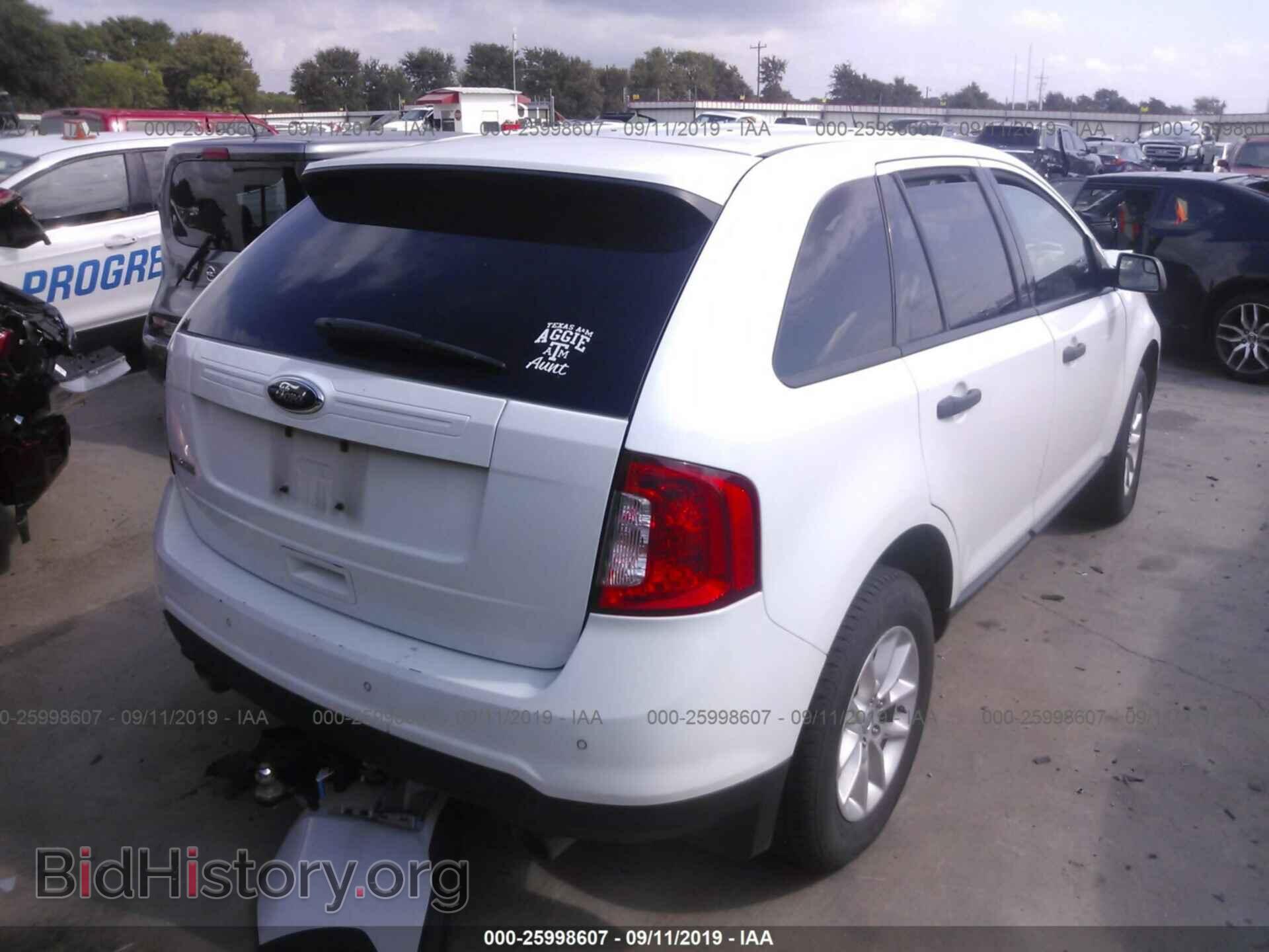 2014 FORD EDGE - VIN: 2FMDK3GC3EBA29653 - Фото 4