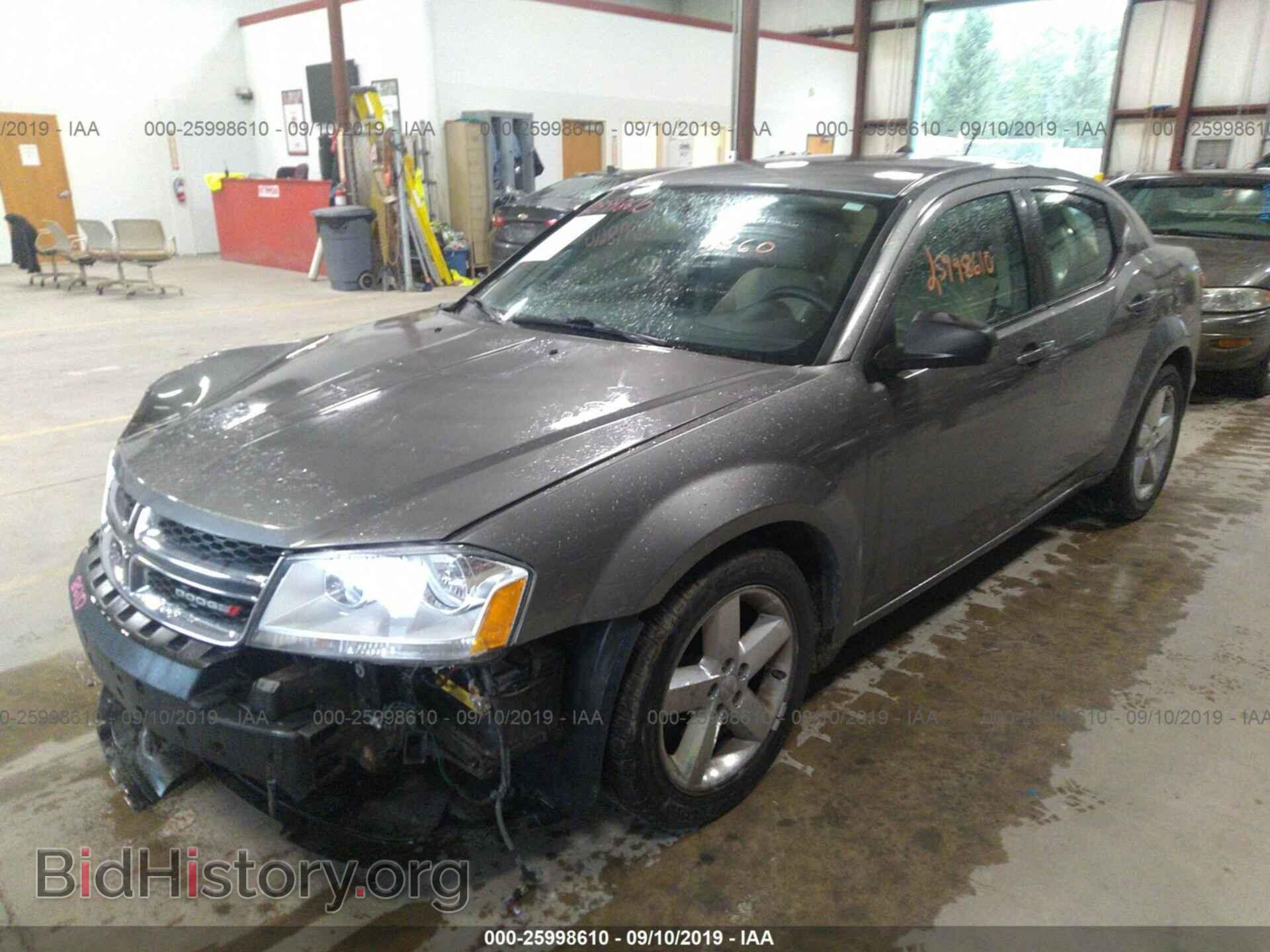 2012 DODGE AVENGER - VIN: 1C3CDZDB0CN100077 - Фото 2