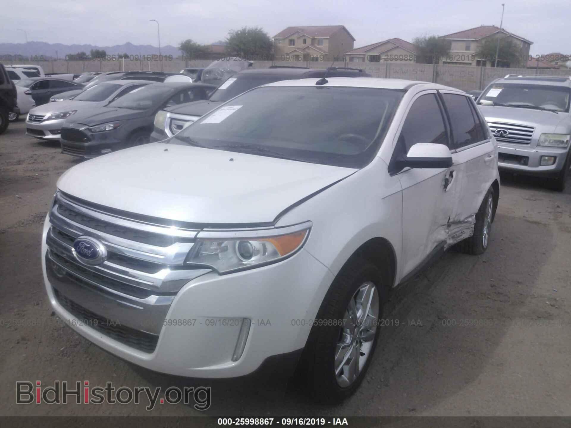 2013 FORD EDGE - VIN: 2FMDK3KC6DBE11679 - Photo 2