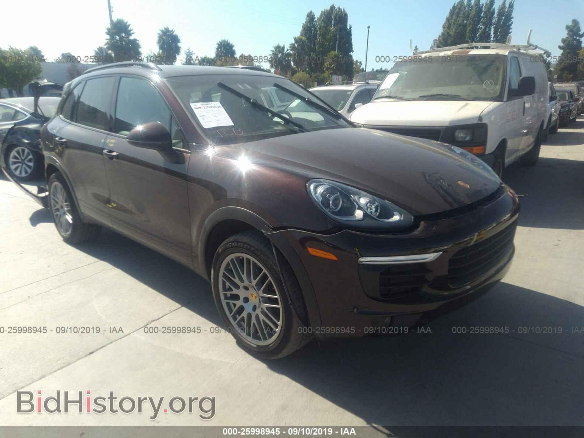 Фотография WP1AA2A21HKA81604 - PORSCHE CAYENNE 2017