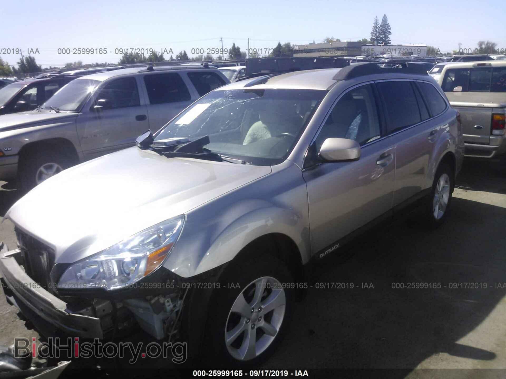 2014 SUBARU OUTBACK - VIN: 4S4BRBCC3E3300438 - Фото 2