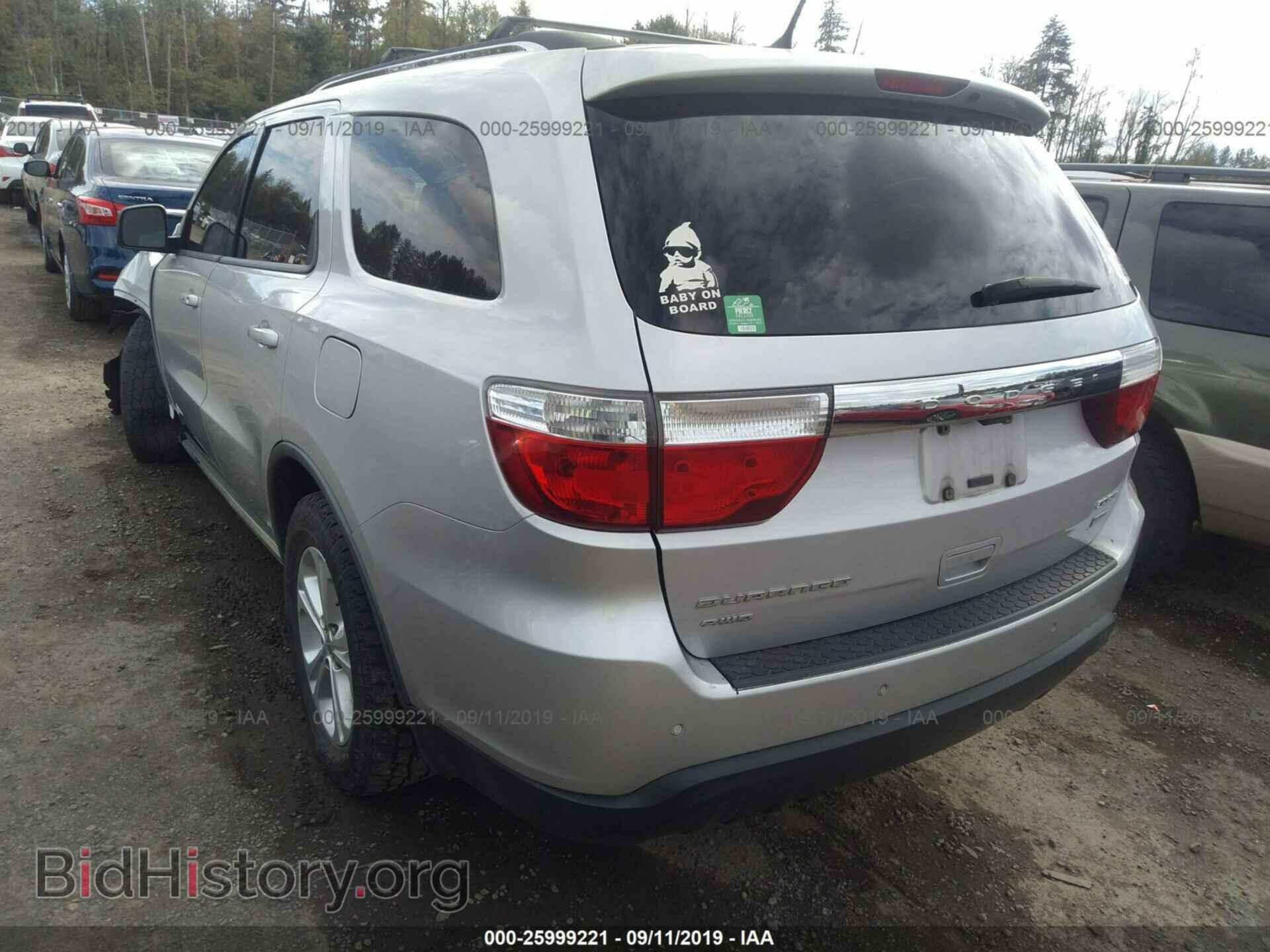 2012 DODGE DURANGO - VIN: 1C4RDJDG5CC153050 - Photo 3