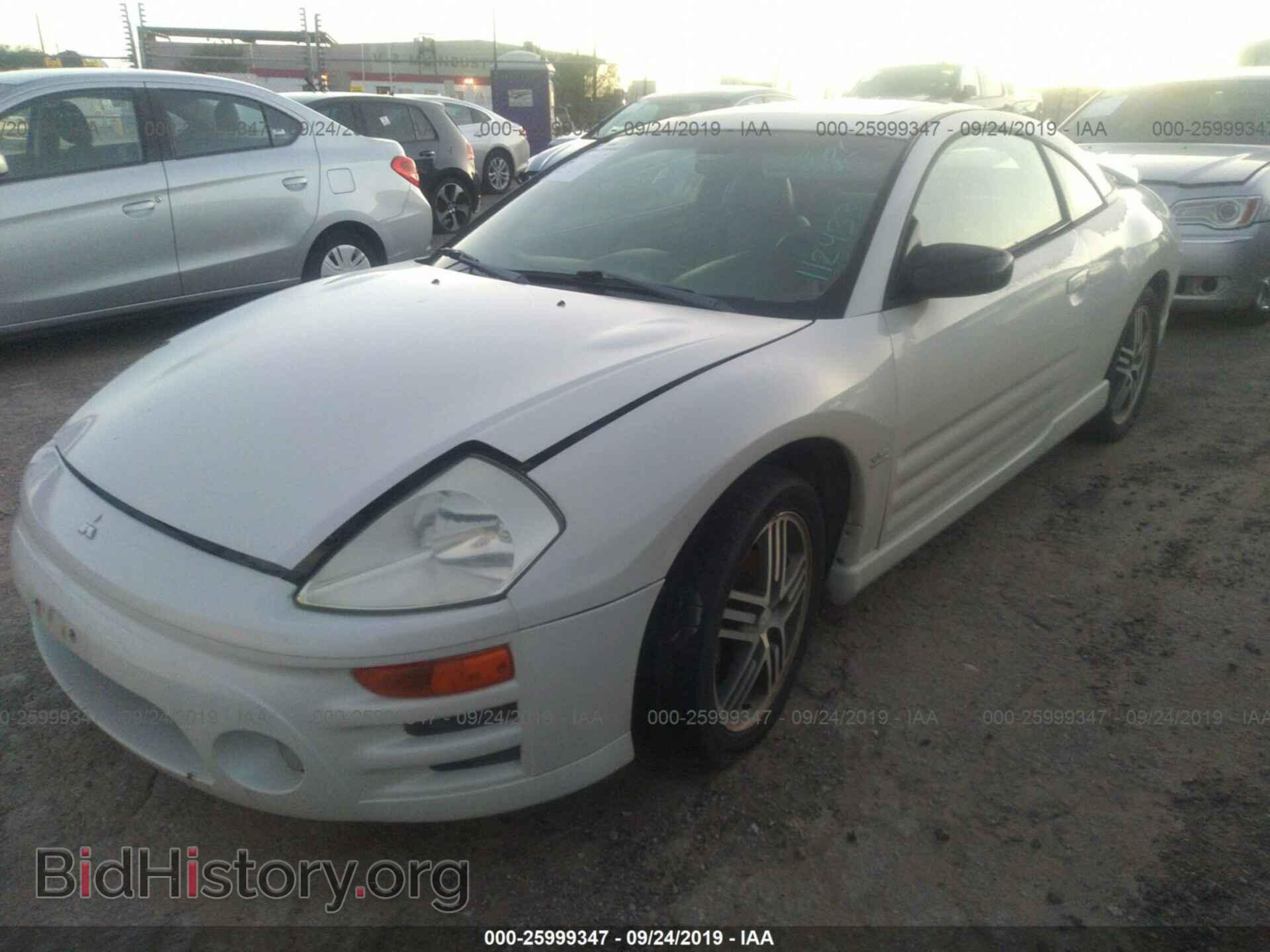 2003 MITSUBISHI ECLIPSE - VIN: 4A3AC74H73E112433 - Фото 2