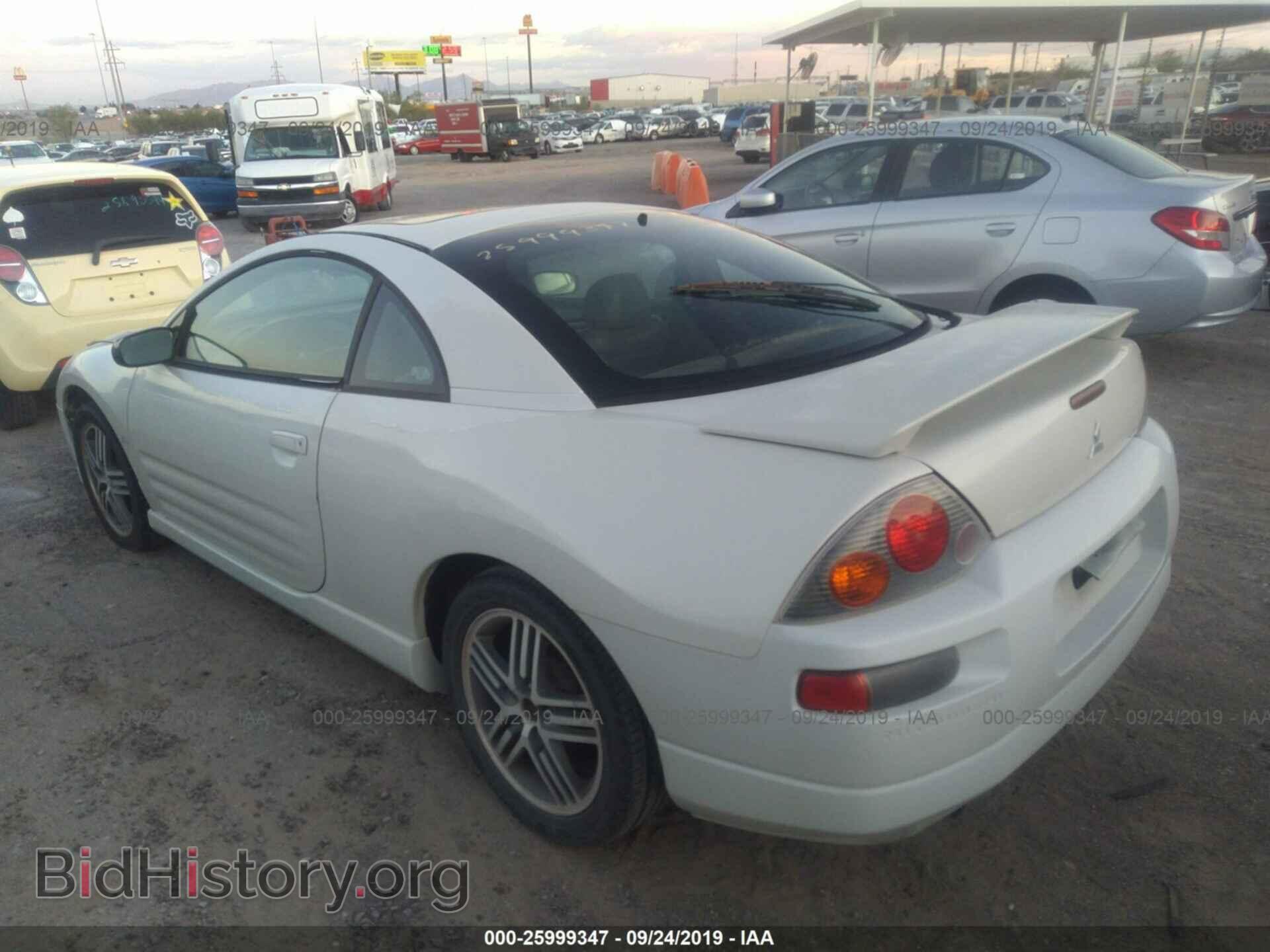 2003 MITSUBISHI ECLIPSE - VIN: 4A3AC74H73E112433 - Фото 3