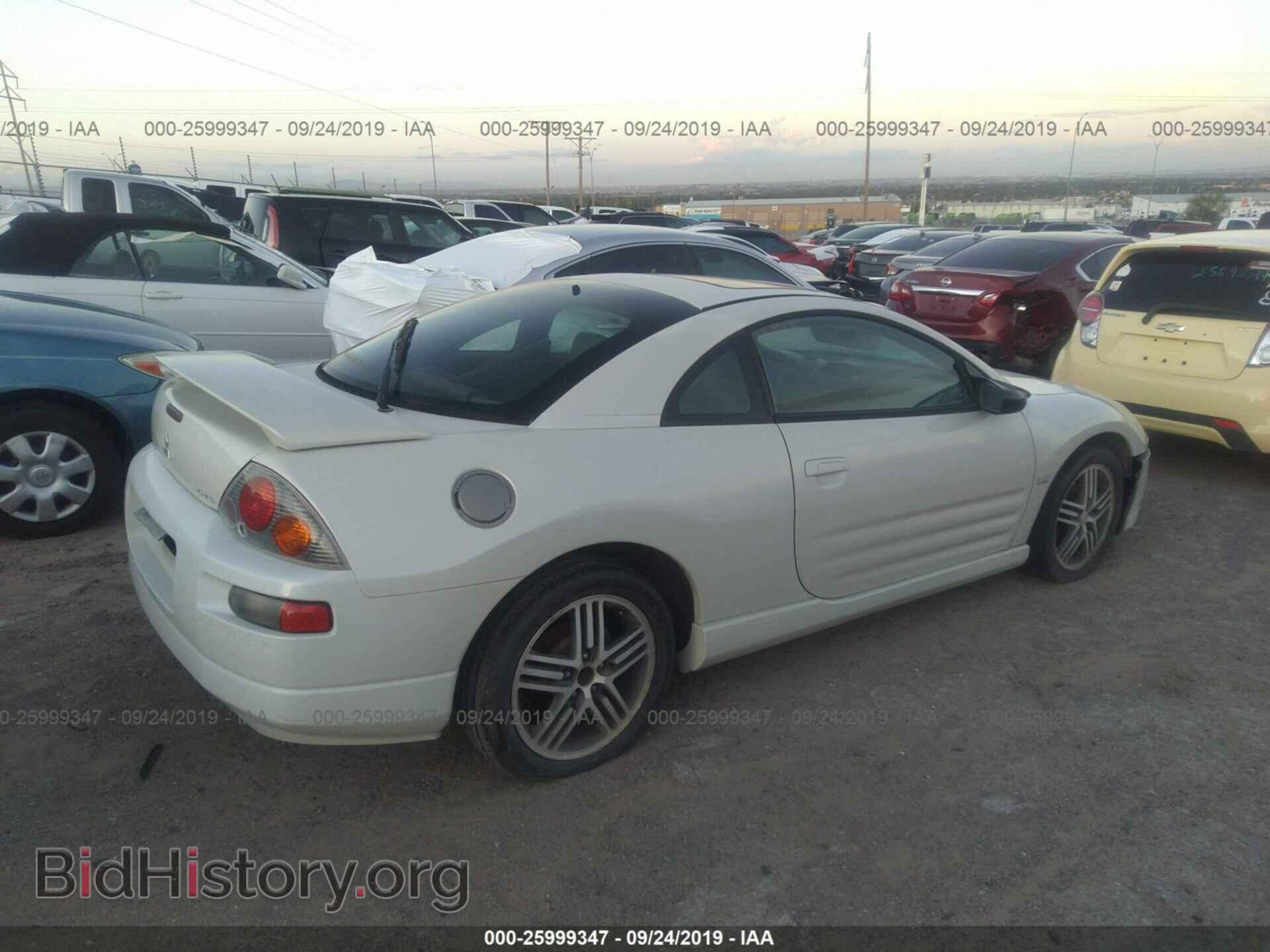 2003 MITSUBISHI ECLIPSE - VIN: 4A3AC74H73E112433 - Фото 4