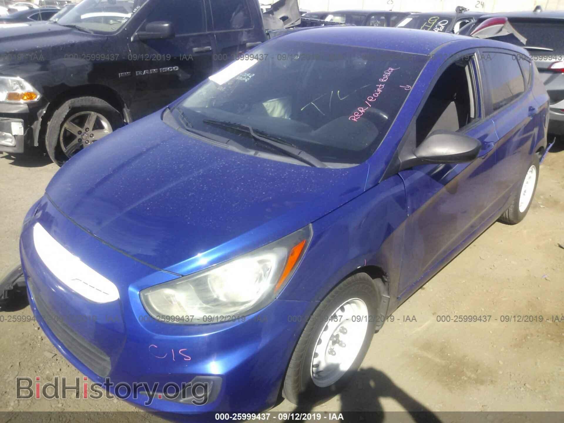 2012 HYUNDAI ACCENT - VIN: KMHCT5AEXCU045967 - Фото 2