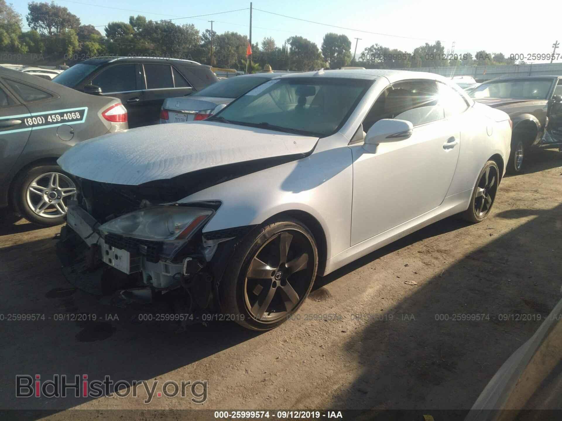 2010 LEXUS IS - VIN: JTHFF2C20A2504912 - Фото 2