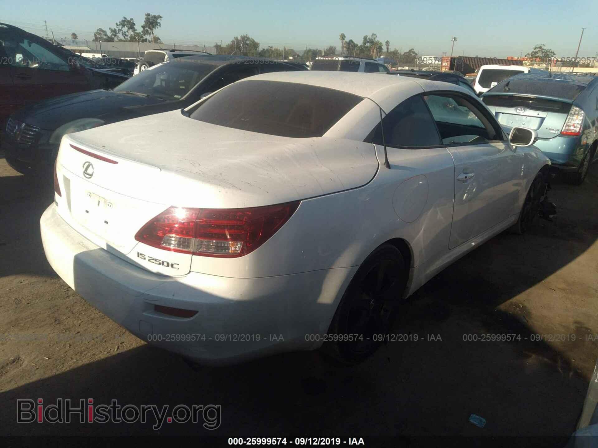 2010 LEXUS IS - VIN: JTHFF2C20A2504912 - Фото 4