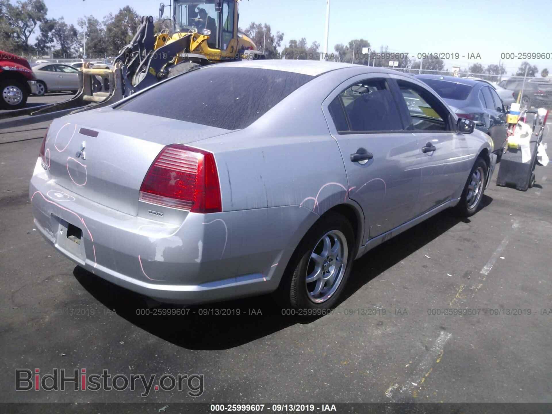 2004 MITSUBISHI GALANT - VIN: 4A3AB26F24E147528 - Фото 4