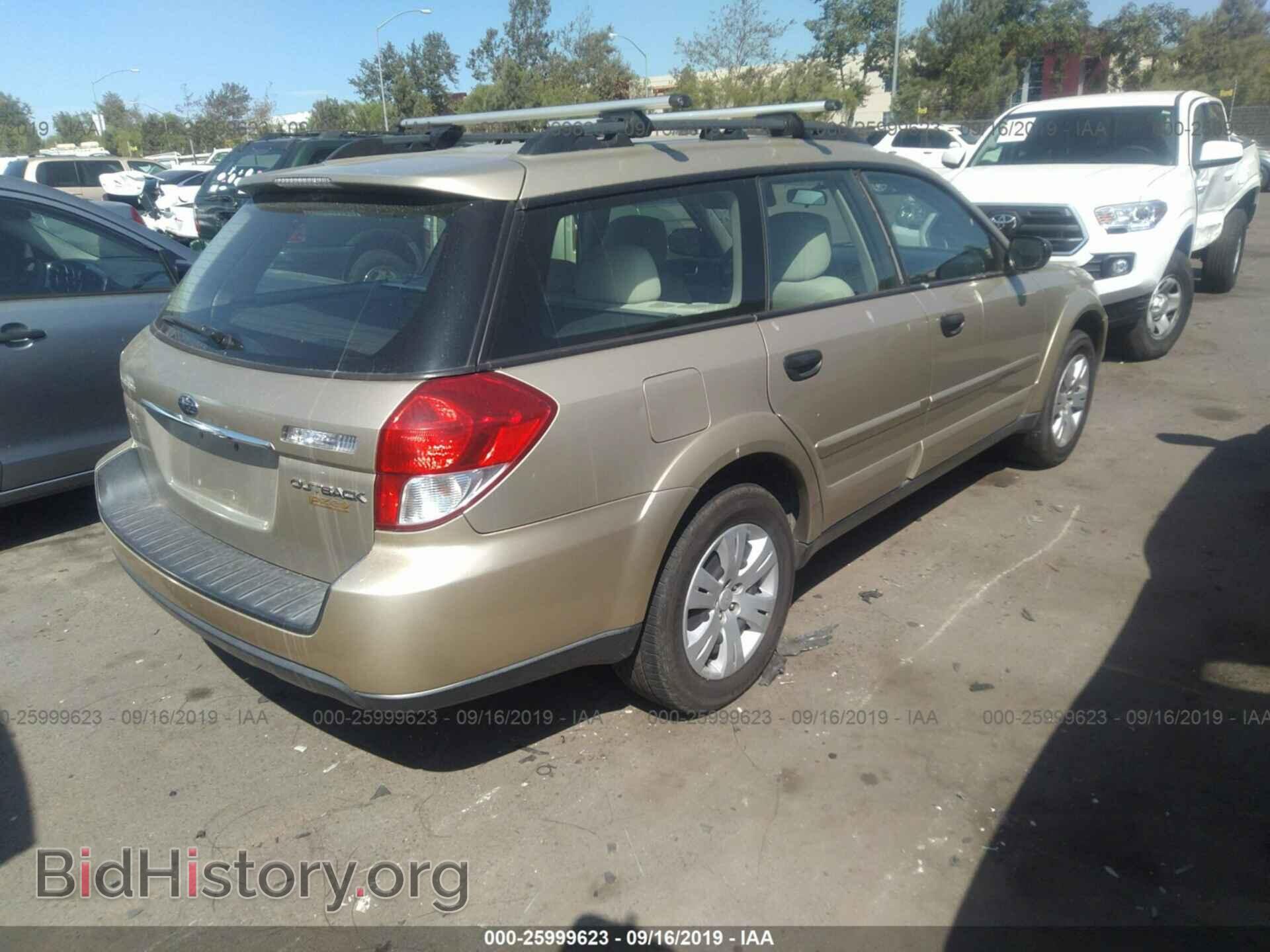 2008 SUBARU OUTBACK - VIN: 4S4BP60C186328856 - Фото 4