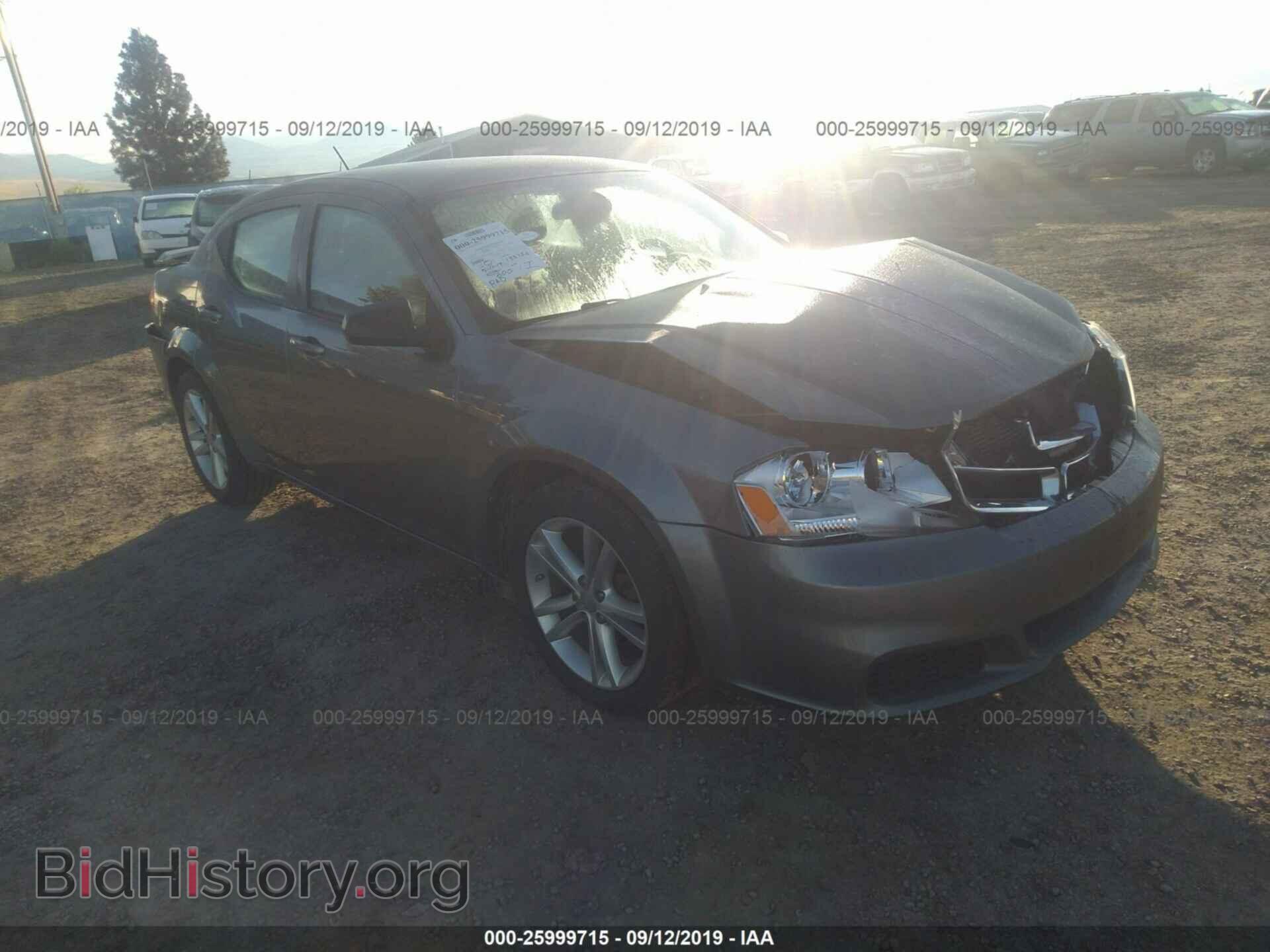 Photo 1C3CDZAG8DN548133 - DODGE AVENGER 2013