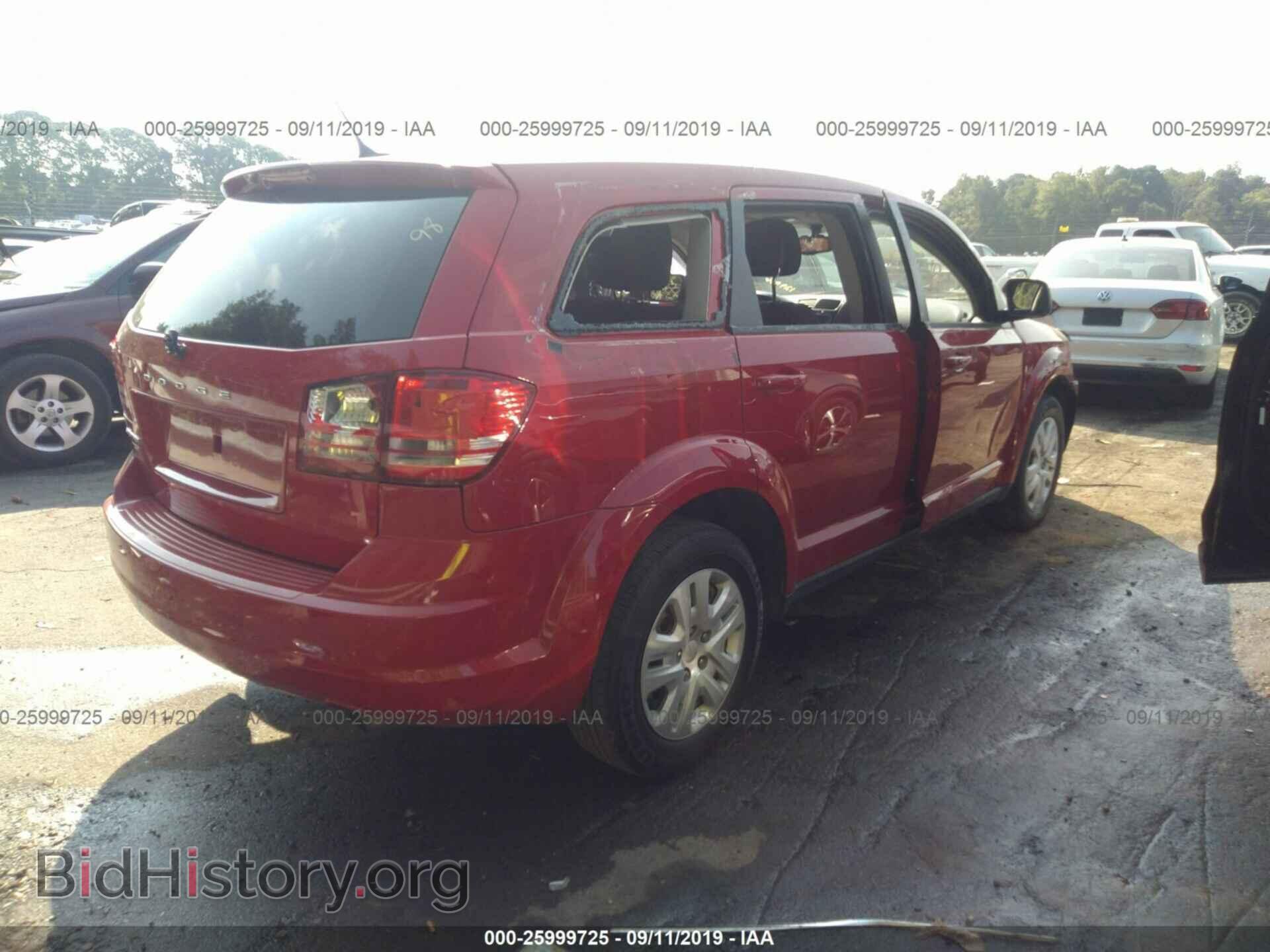 2013 DODGE JOURNEY - VIN: 3C4PDCAB9DT710124 - Фото 4
