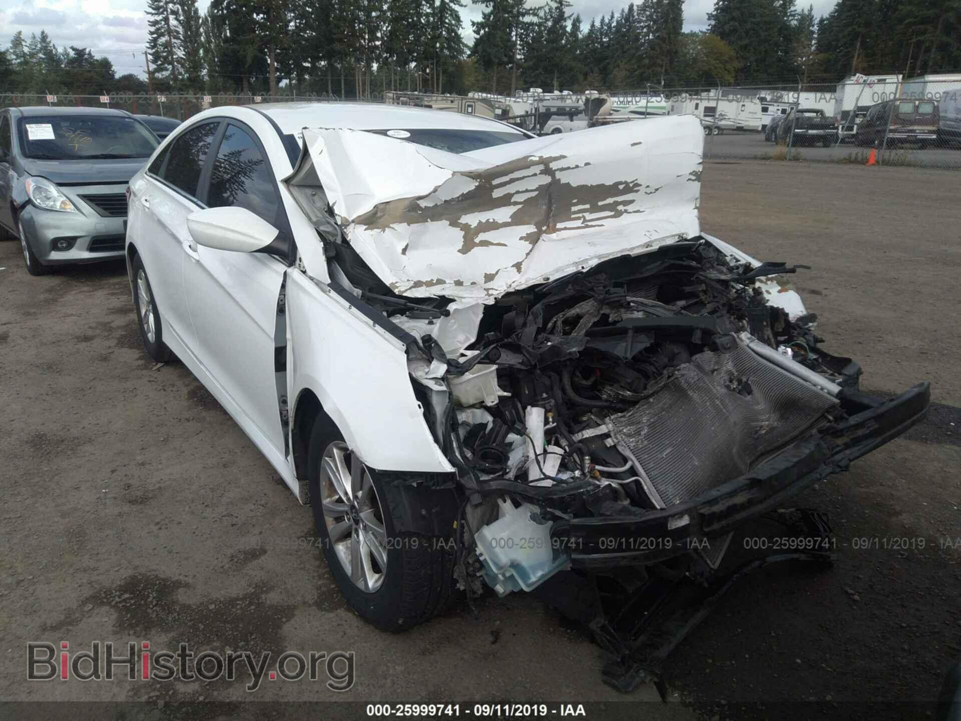 Фотография 5NPEB4AC0EH834201 - HYUNDAI SONATA 2014