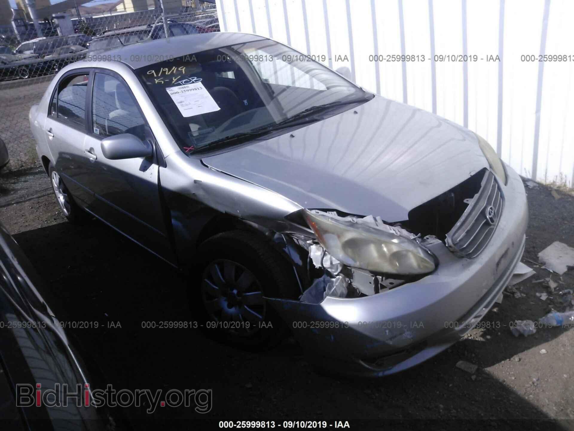 Photo JTDBR32E630007774 - TOYOTA COROLLA 2003