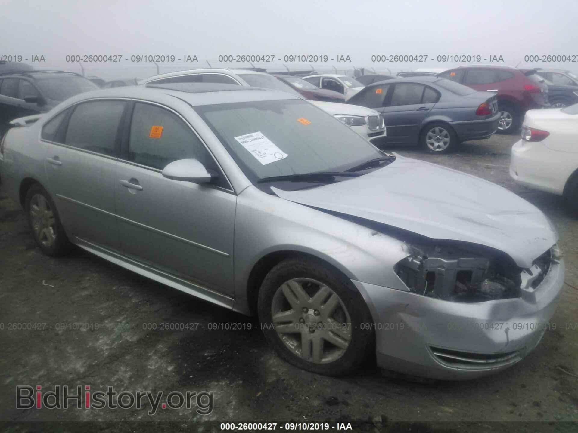 Фотография 2G1WG5E30C1220682 - CHEVROLET IMPALA 2012