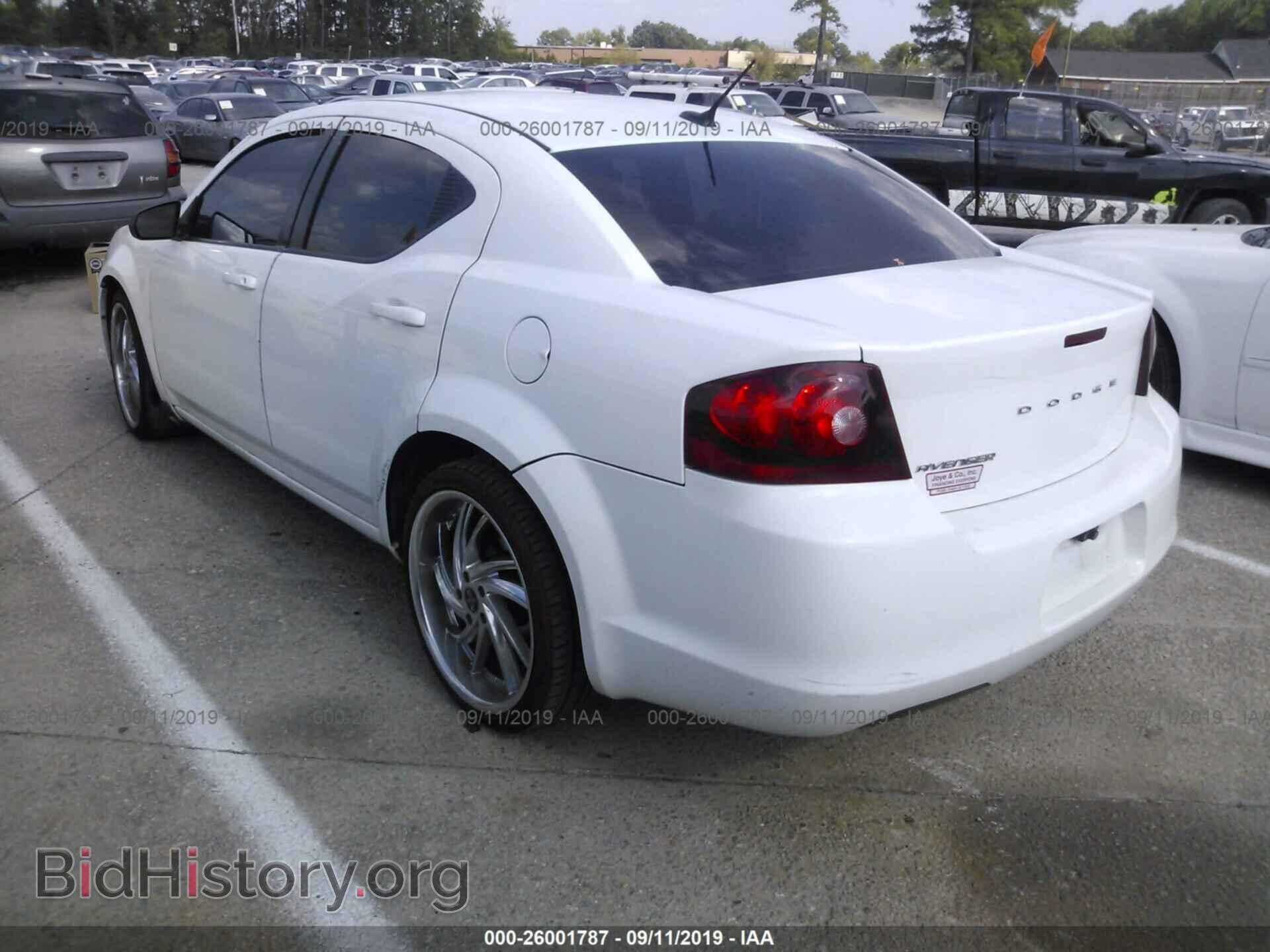 2013 DODGE AVENGER - VIN: 1C3CDZAB9DN702725 - Photo 3