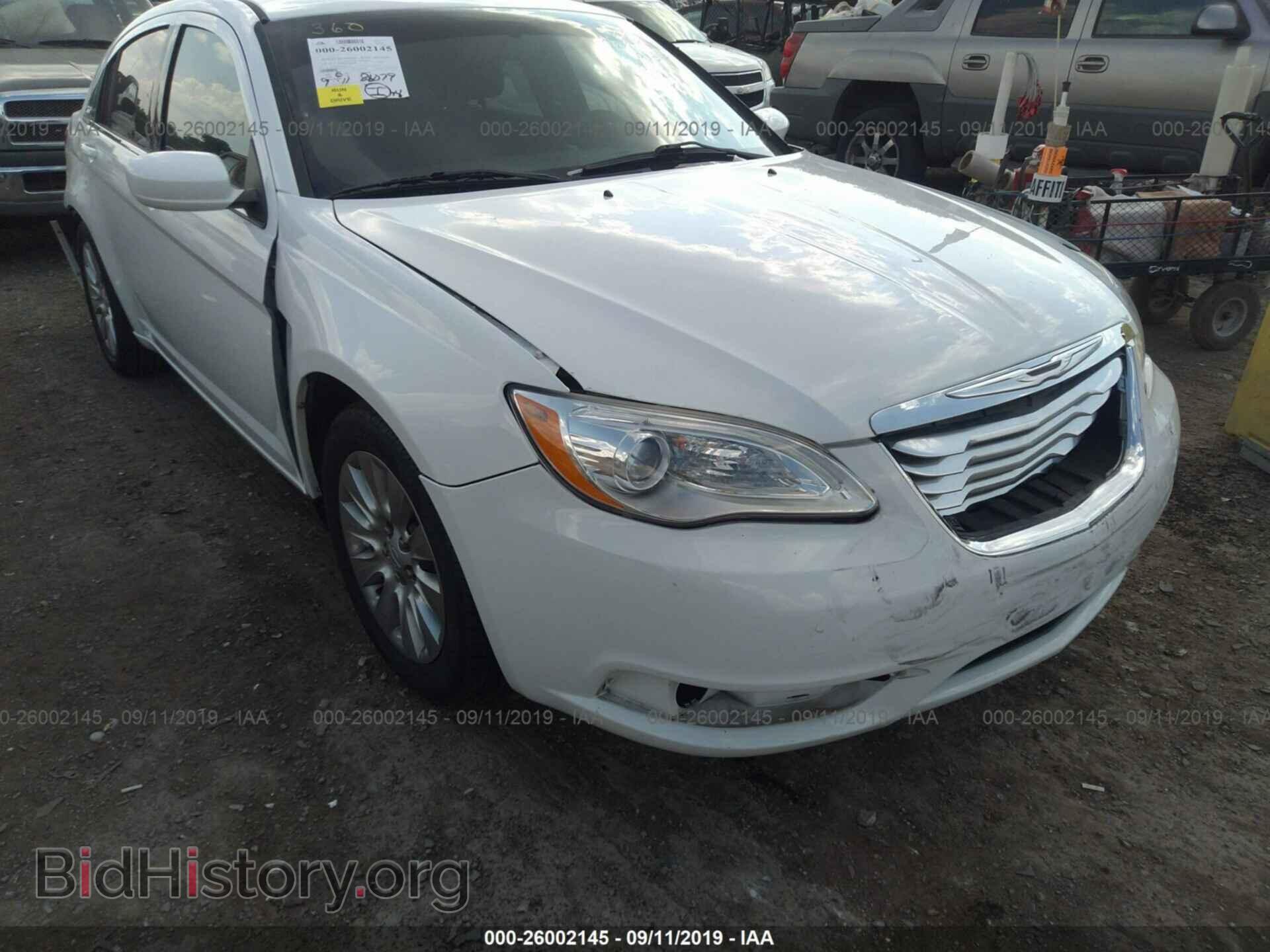 Фотография 1C3CCBAB3DN606552 - CHRYSLER 200 2013