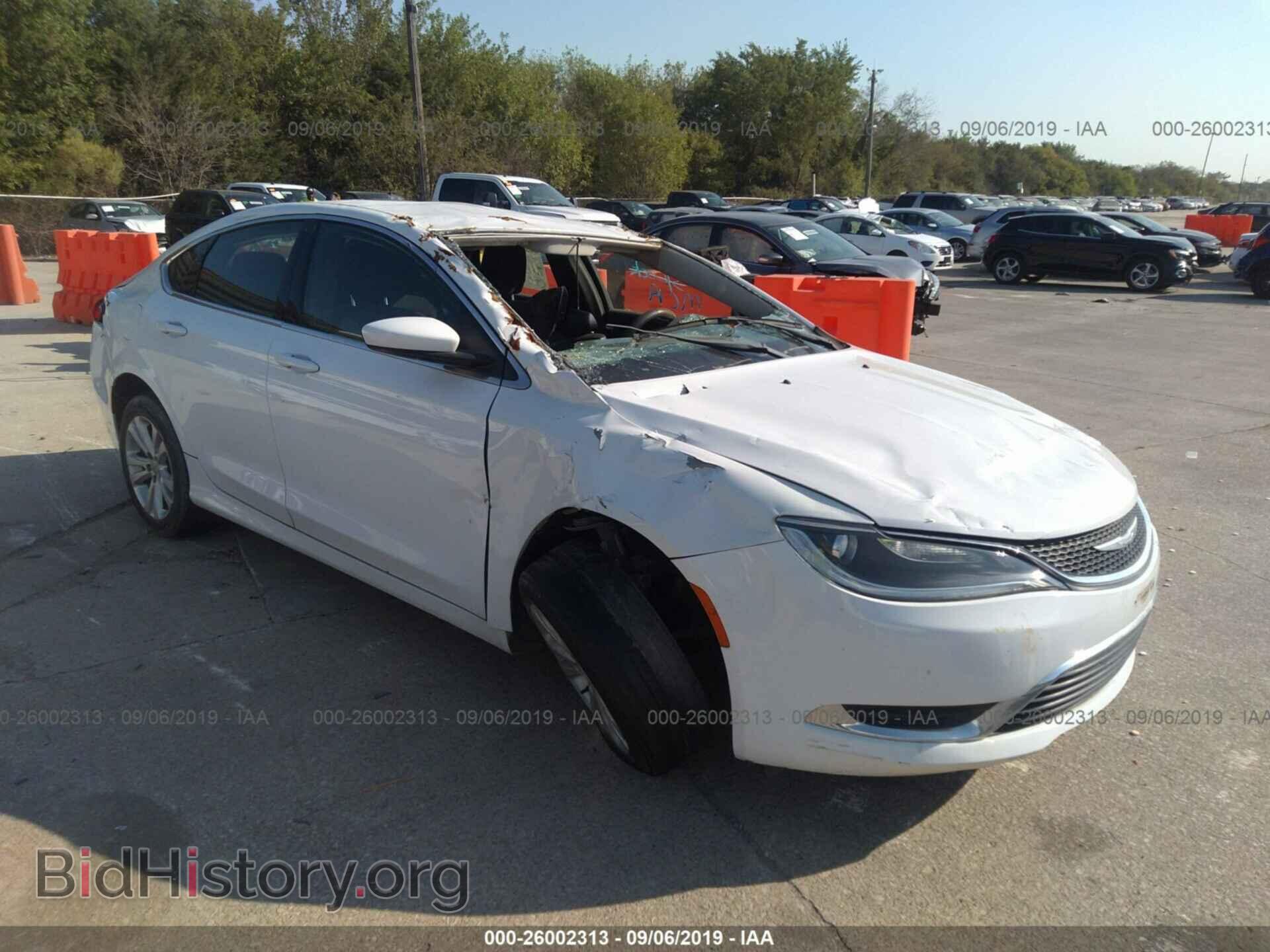 Photo 1C3CCCAB7FN632998 - CHRYSLER 200 2015