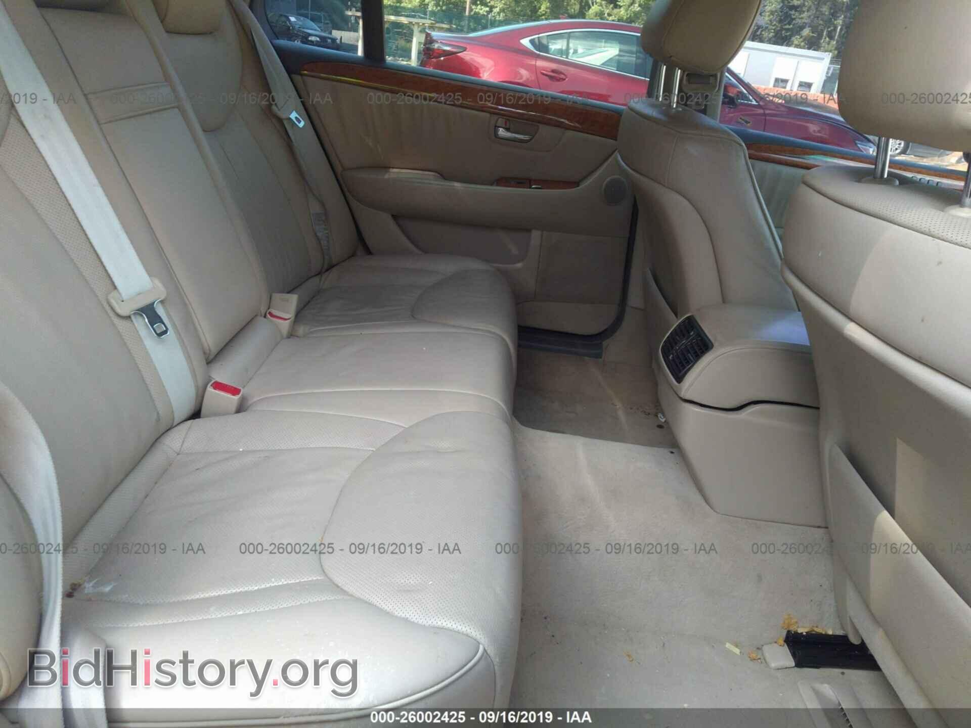 2005 LEXUS LS - VIN: JTHBN36F155012464 - Photo 8
