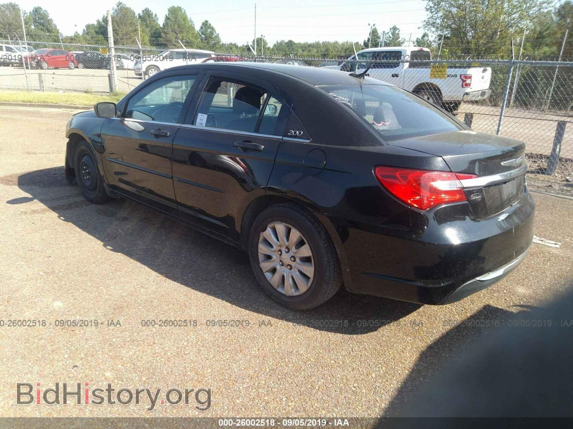 2012 CHRYSLER 200 - VIN: 1C3CCBAB8CN271979 - Фото 3