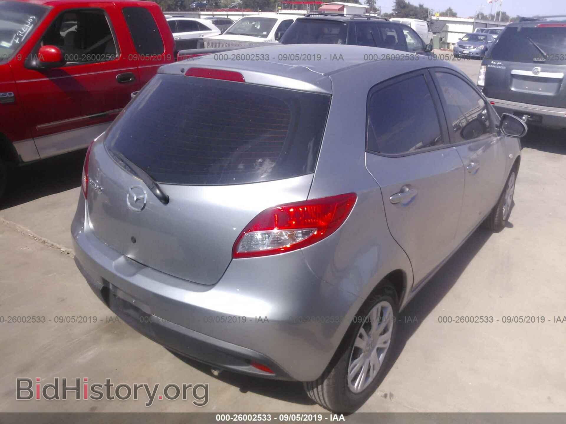 2014 MAZDA MAZDA2 - VIN: JM1DE1KY1E0187431 - Фото 4